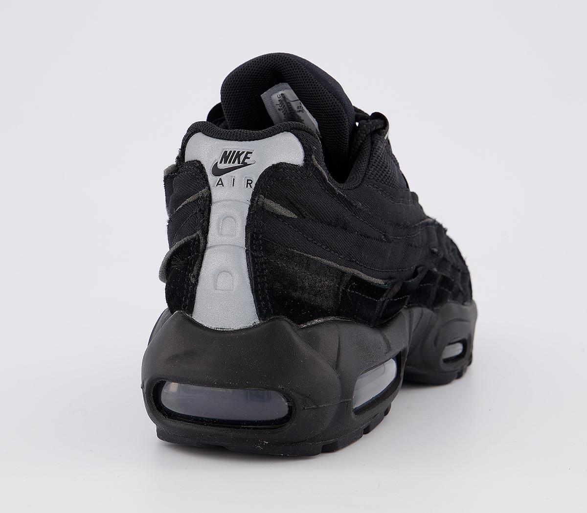 Comme Des Garcons Cdg Air Max 95 Trainers Black - His trainers