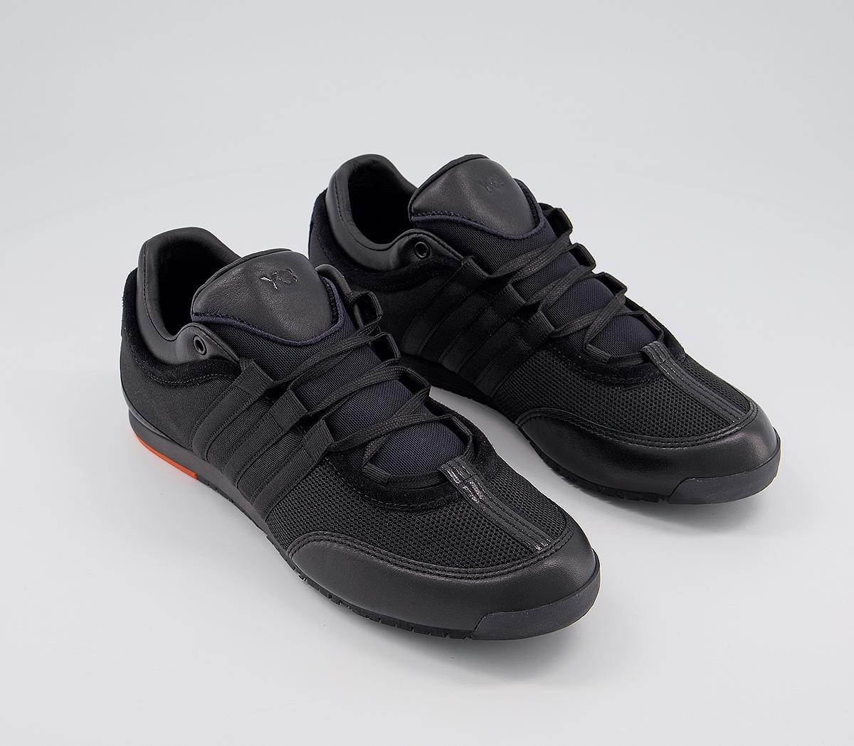 adidas Y3 Y-3 Boxing Black Orange - His trainers
