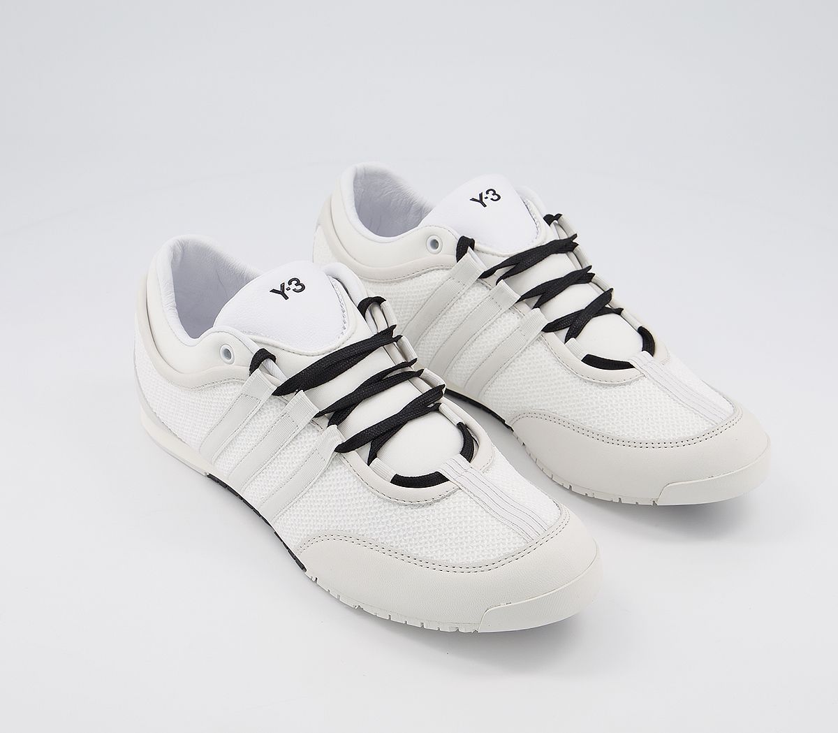 adidas Y3 Y-3 Boxing Trainers White Black - His trainers