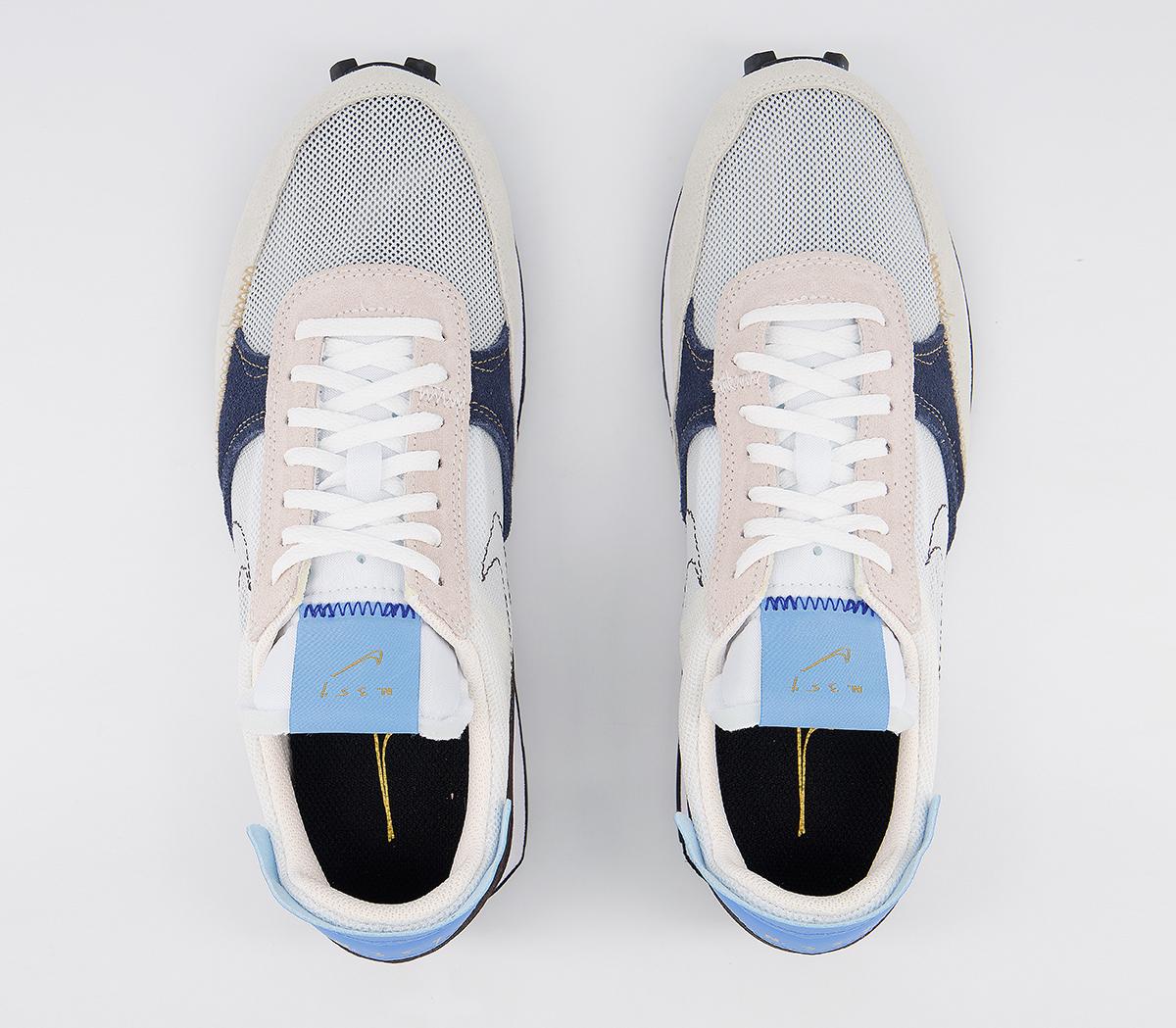Nike 70's Type Trainers White White Blu Evelbet Brown Obsidian Metalic Gol - His trainers