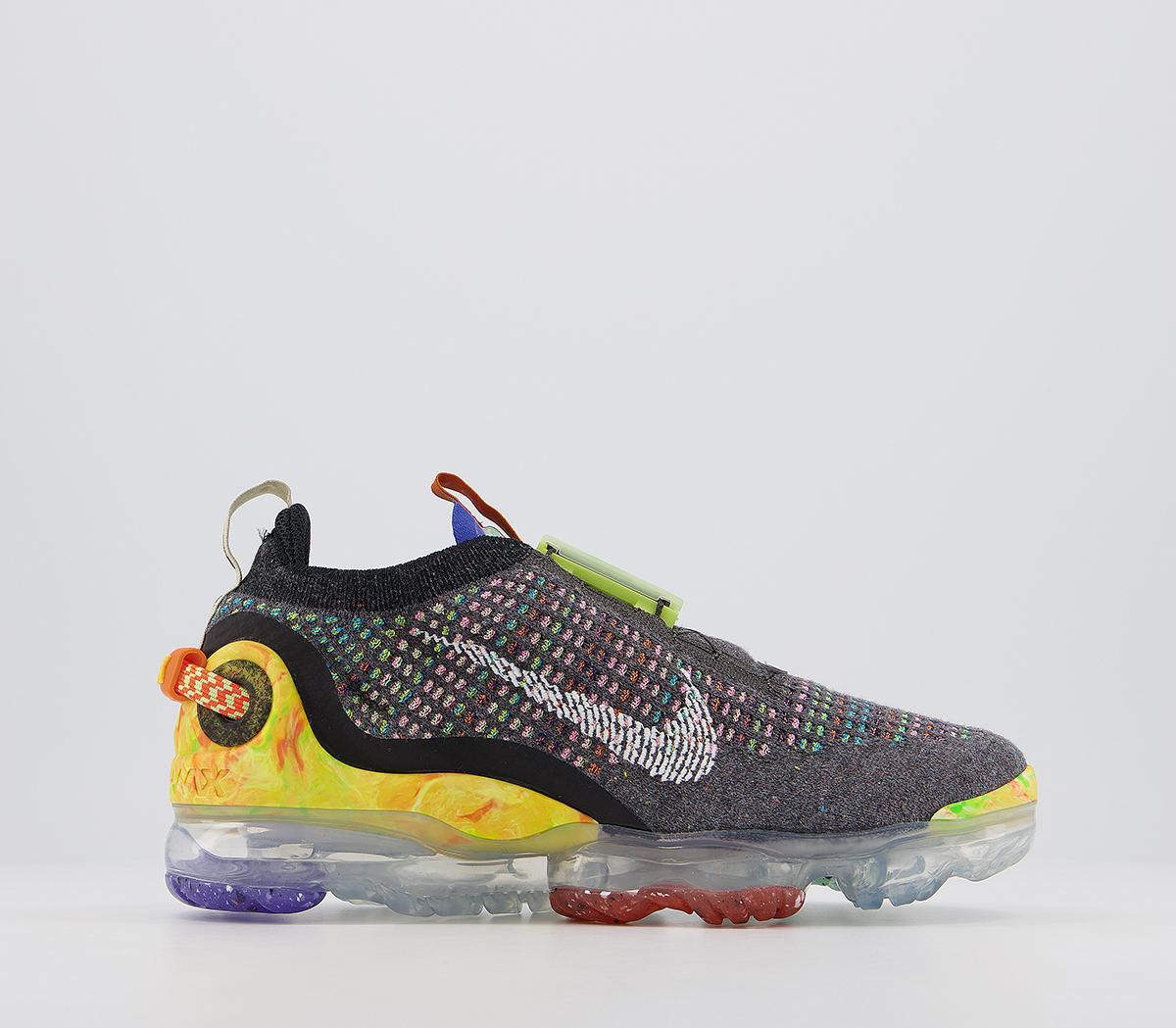 multi coloured trainers nike