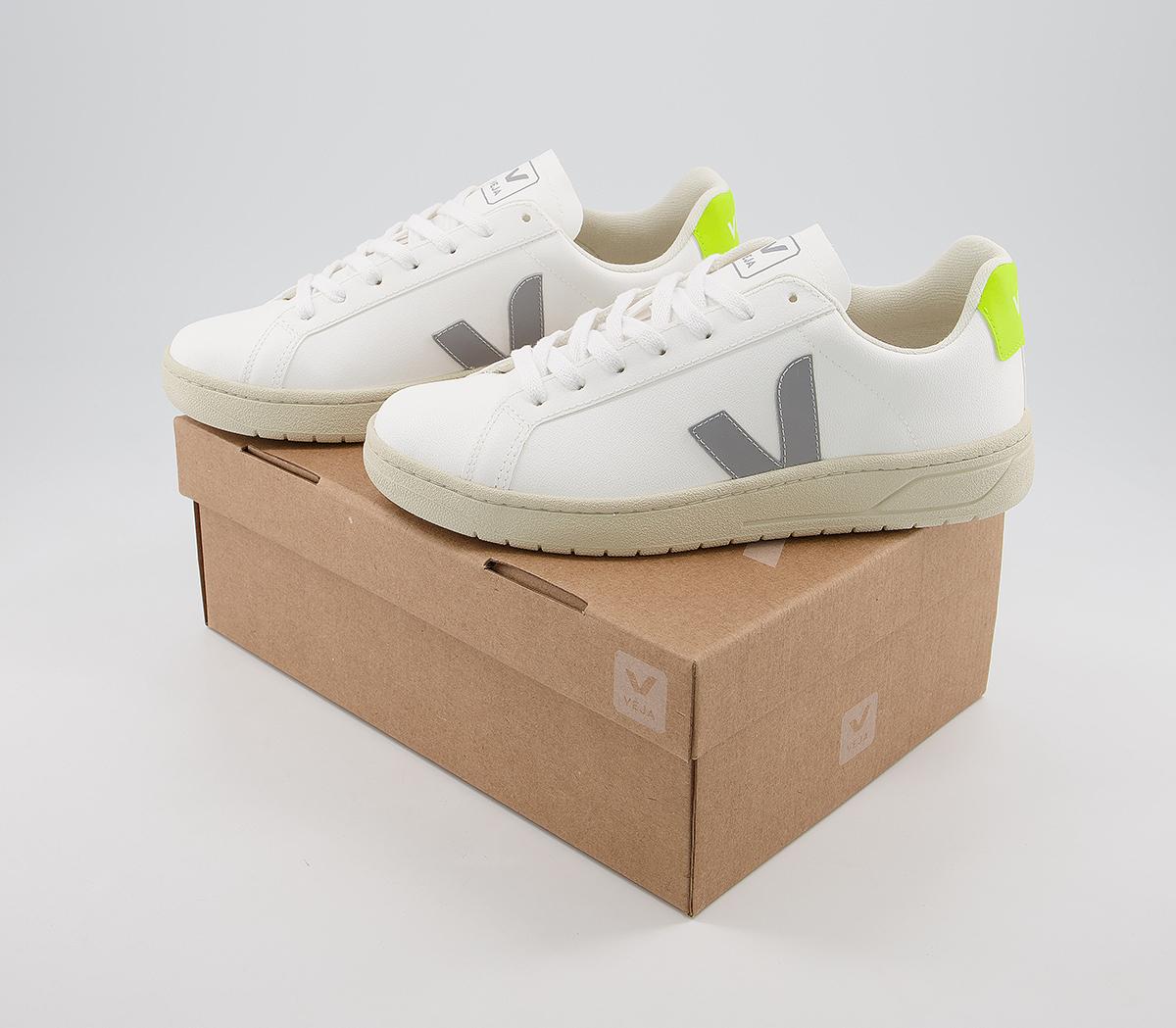 veja urca cwl white oxford grey jaune fluo
