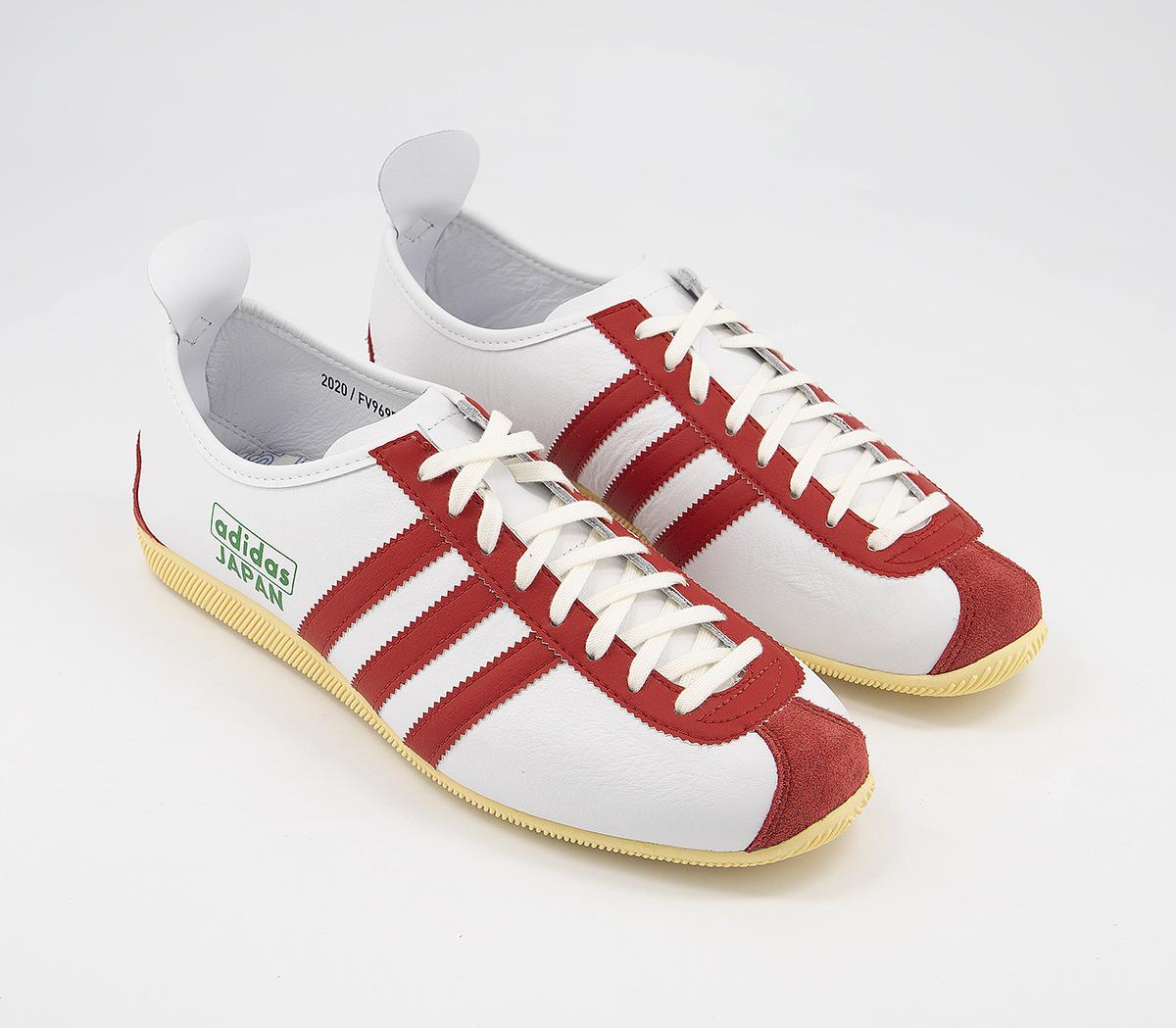 adidas Japan Trainers White Team Red Green Hers trainers
