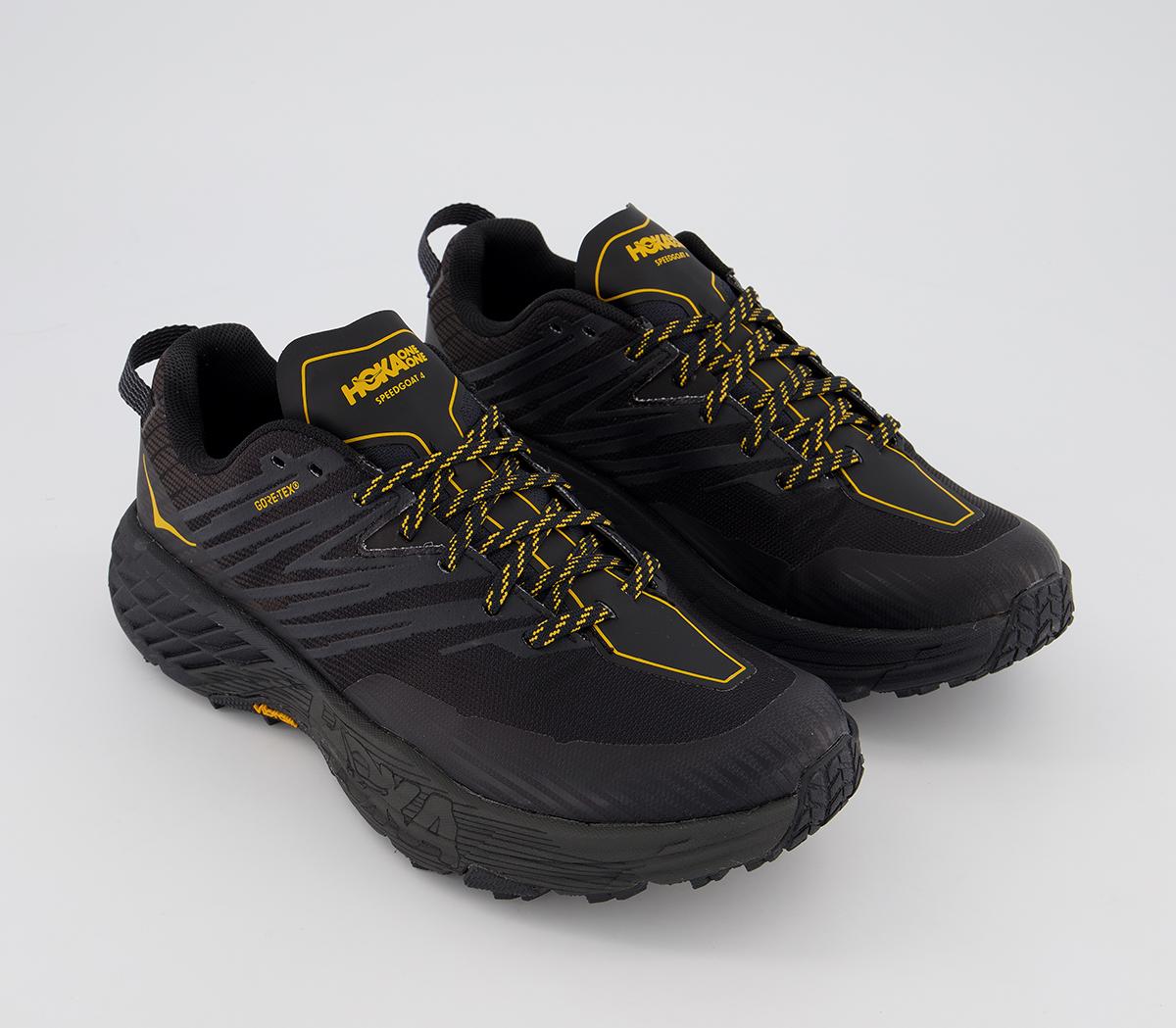 Hoka One One Speedgoat 4 Trainers Gtx Anthracite Dark Gull Grey - His ...