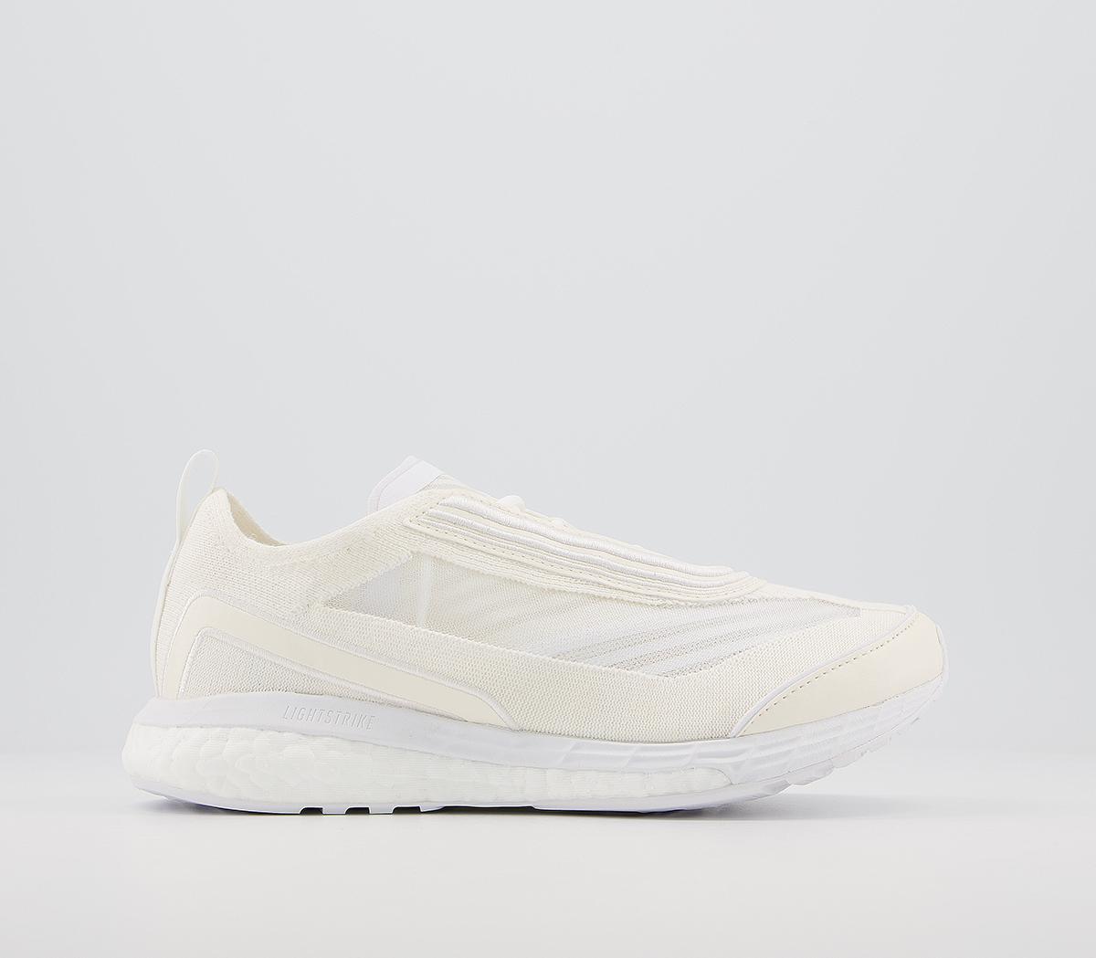 Adidas Stella Mccartney Boston S Trainers White Chalk White Cream White Hers Trainers Adidas Stella Mccartney Boston S Trainers White Chalk White Cream White Hers Trainers