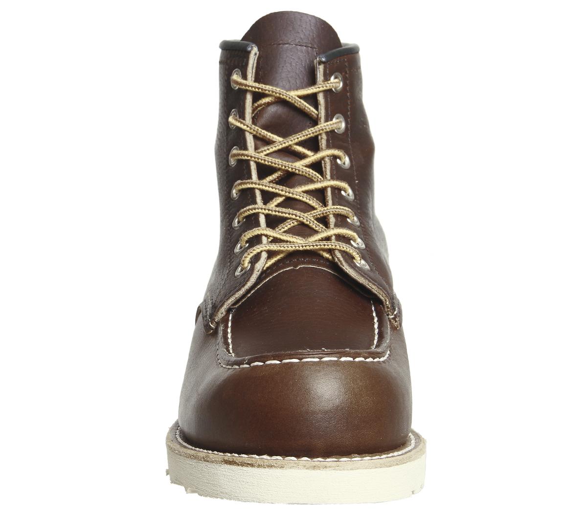 Redwing Work Wedge Boots Brown Leather - Boots