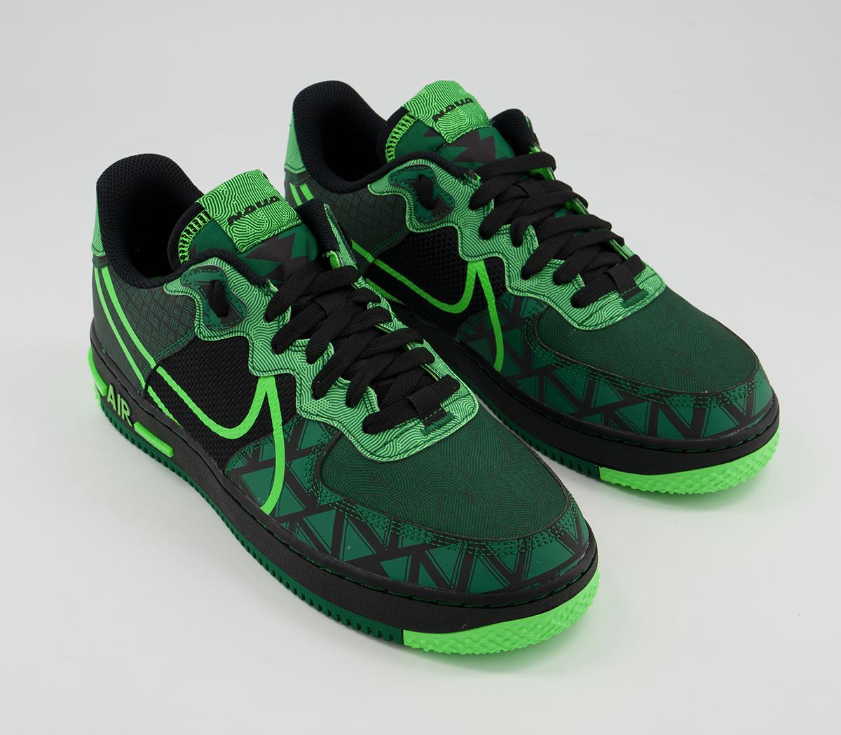 nike react army green