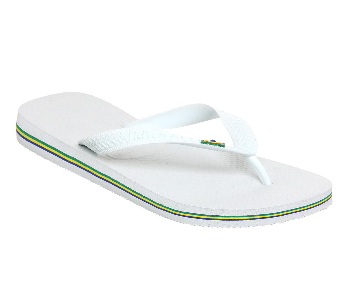 Havaianas Brazil Flip-flop White Rubber - Women’s Sandals