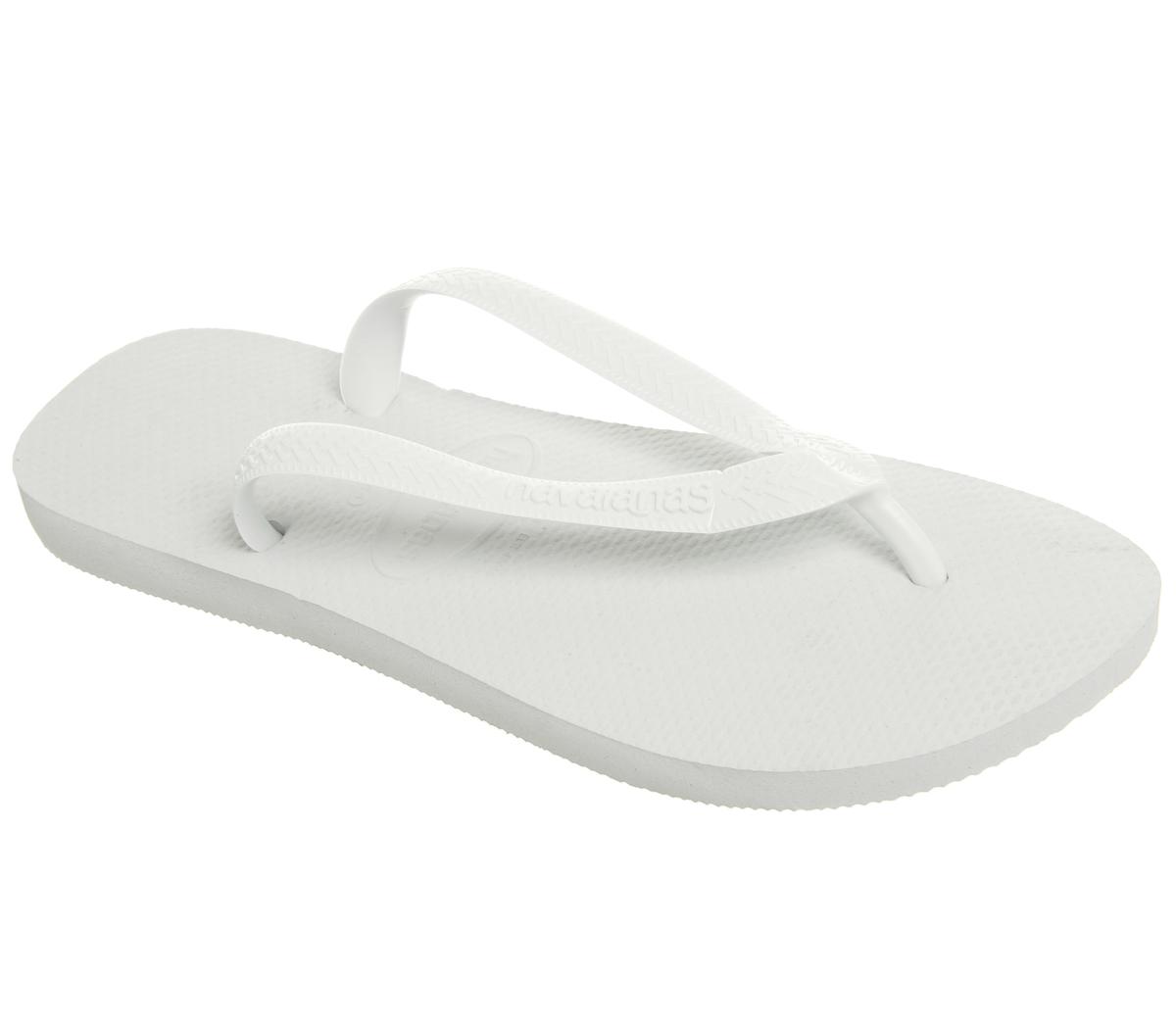 Havaianas Top Flip Flops White Rubber - Men’s Sandals