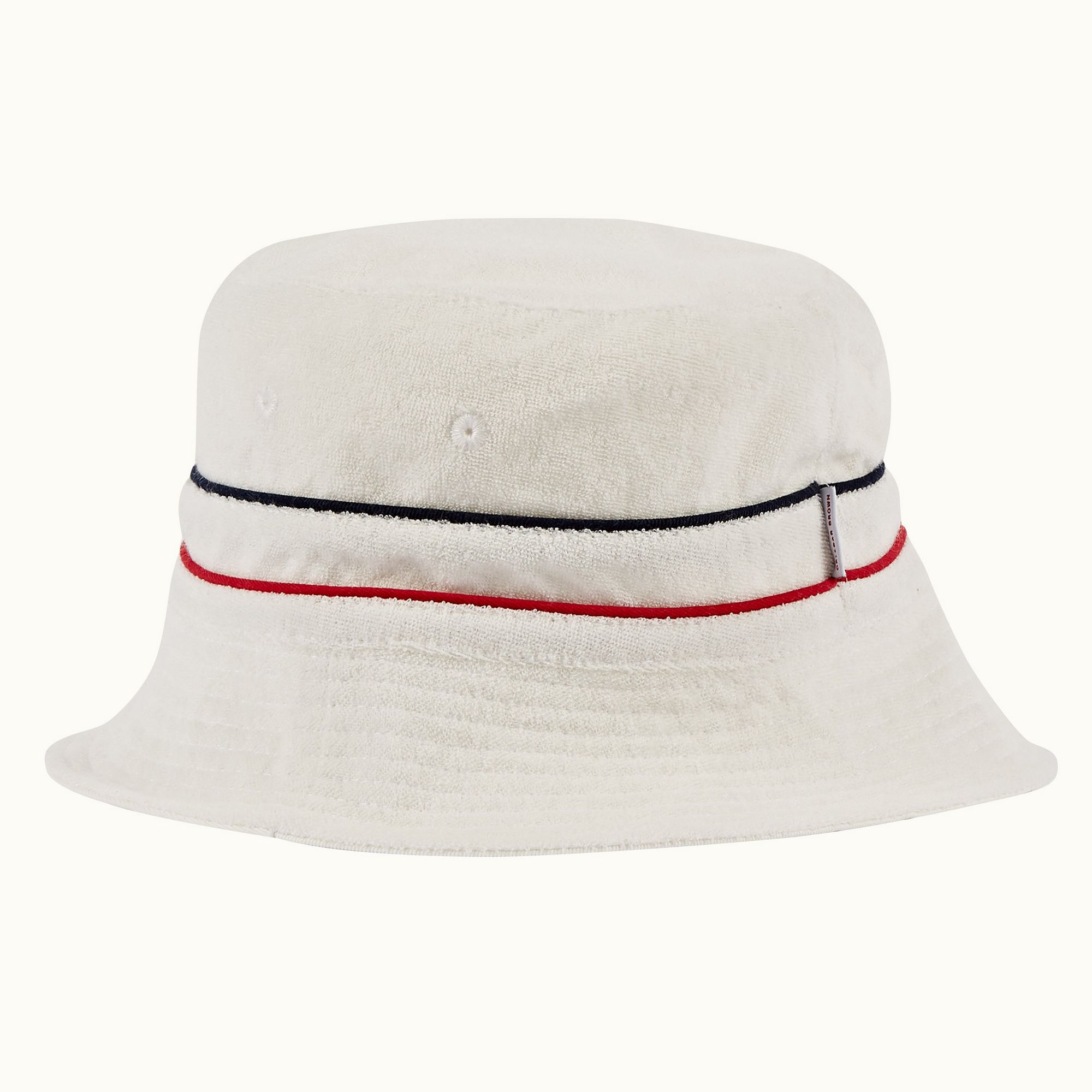 Blantyre Piping - Reversible White Bucket Hat | Orlebar Brown