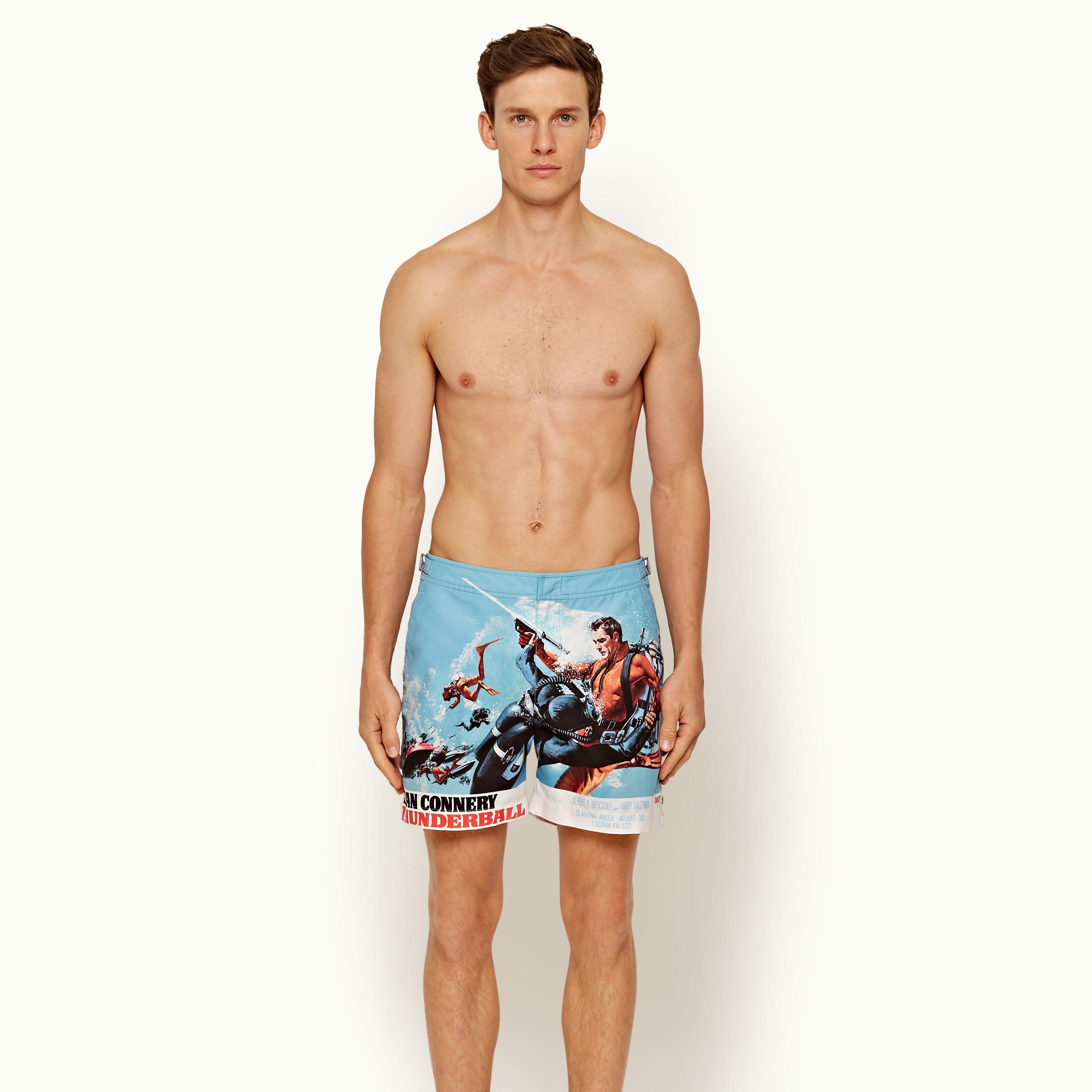 james bond swim shorts