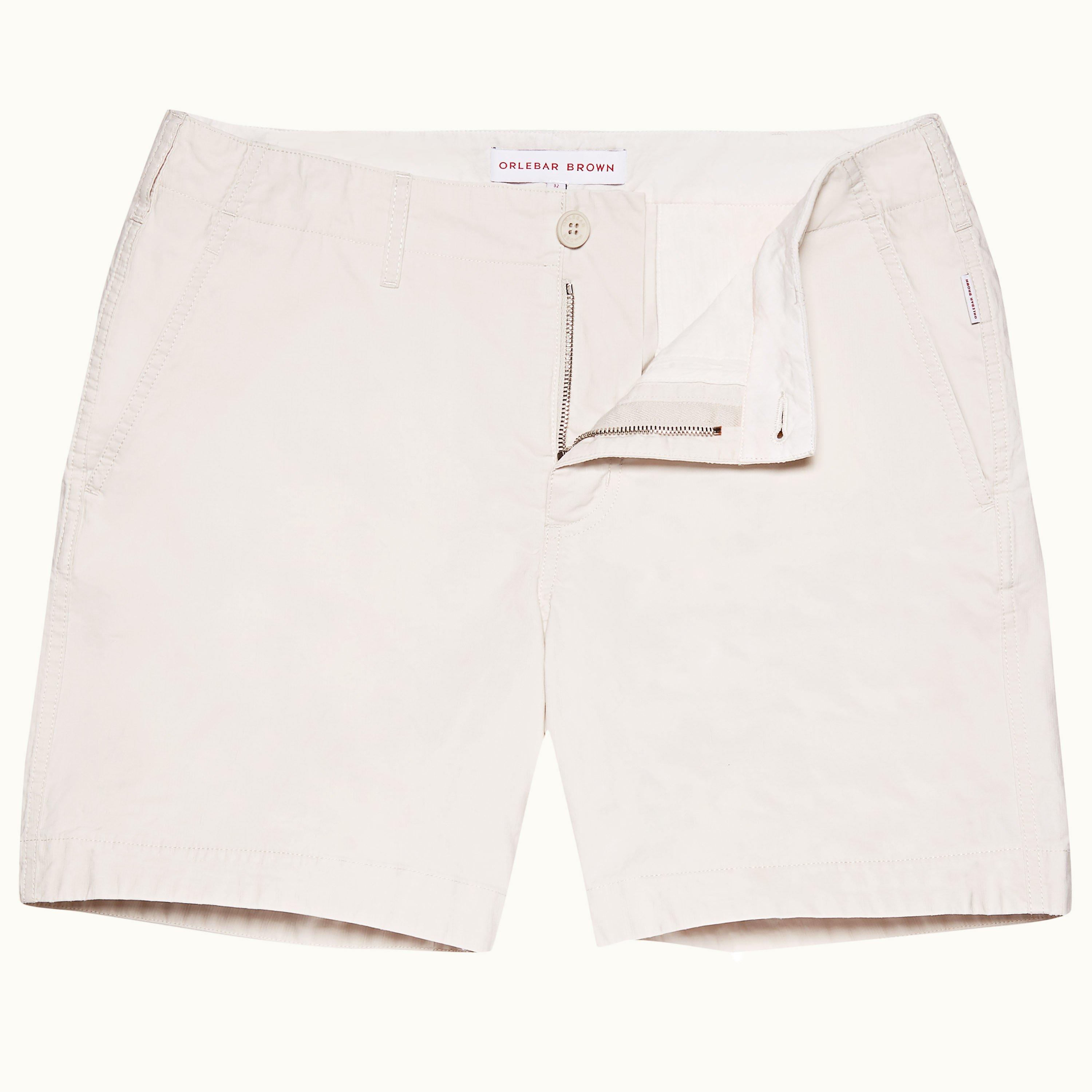Butler - Chalk Tailored Fit Shorts | Orlebar Brown