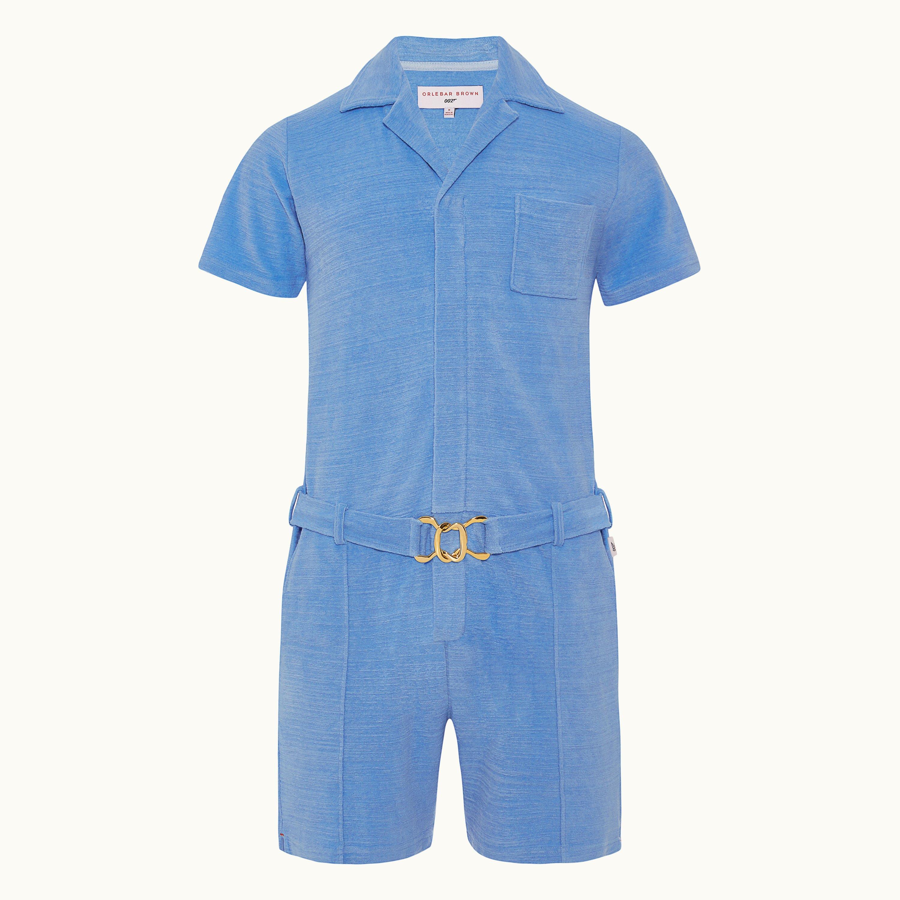 Goldfinger Onesie - 007 Riviera Towelling All-In-One | Orlebar Brown