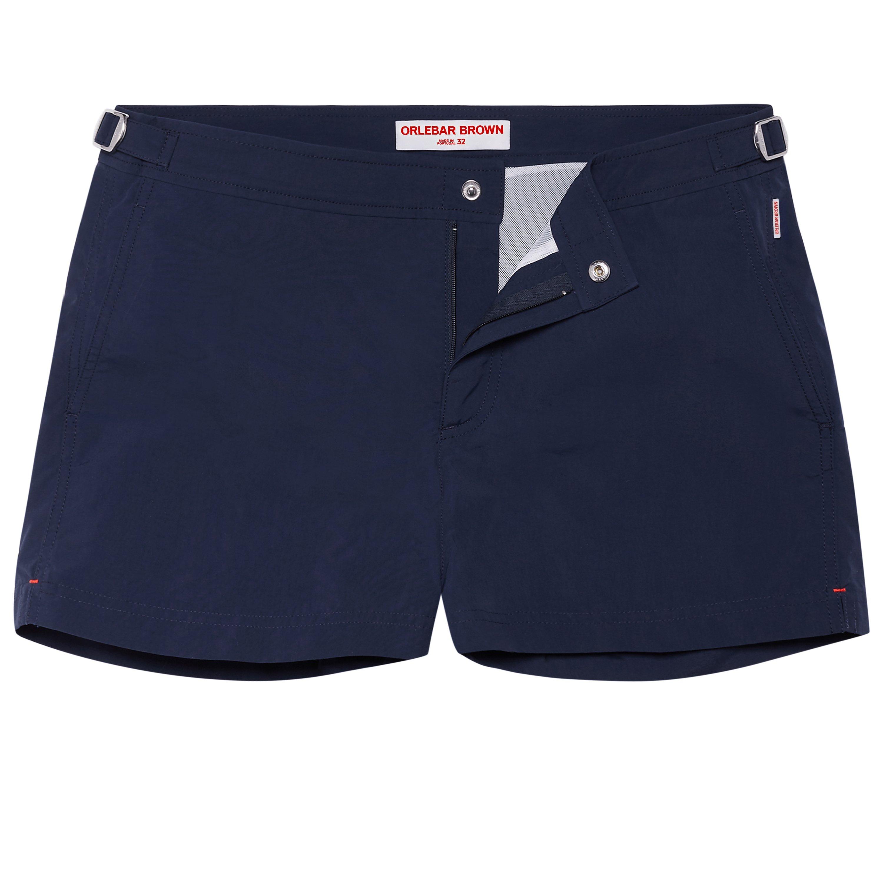 navy swim trunks