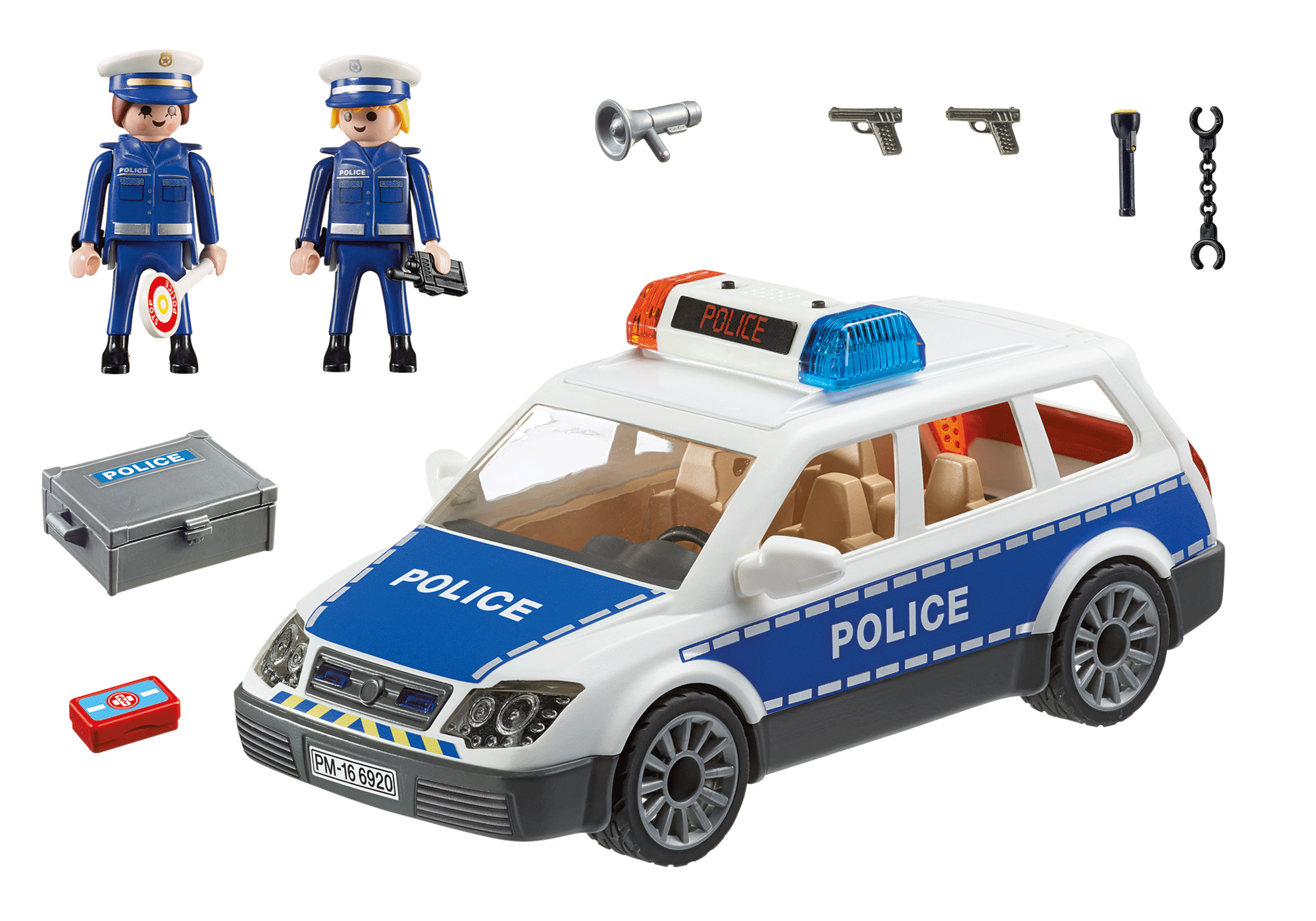 Playmobil 6920 City Action Police Squad Car with Lights