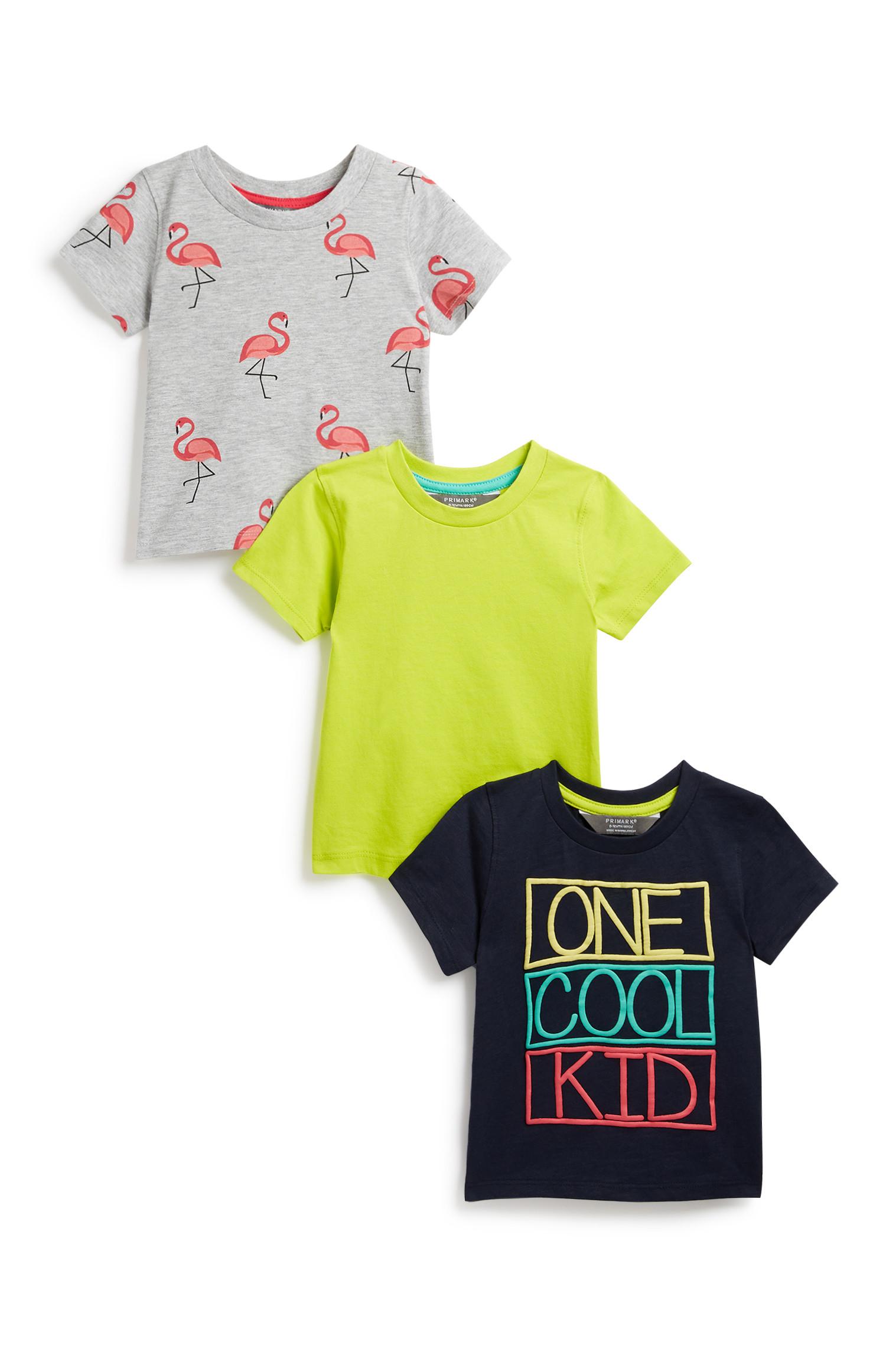 Baby Boy TShirt 3Pk Baby Boy Kids Categories Primark UK