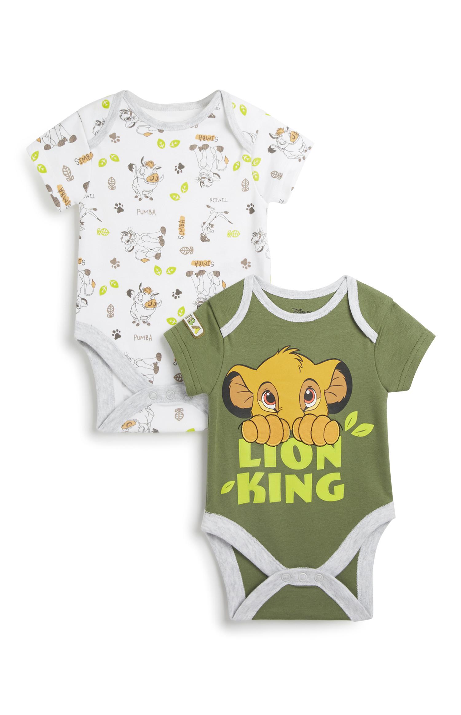 Newborn Lion King Bodysuit 2Pk | Baby Basics | Kids | Categories ...