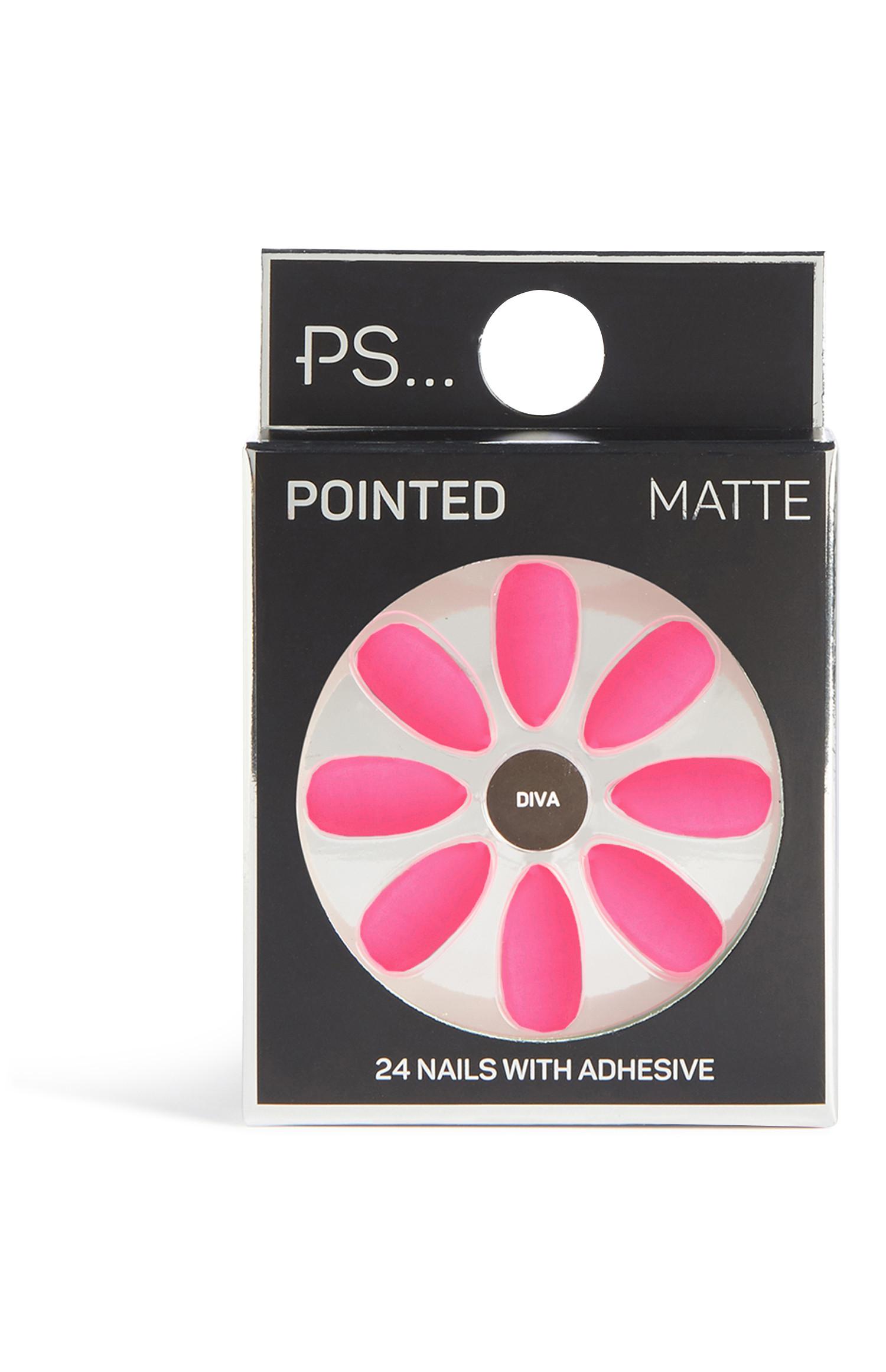 Pointed Matte False Nails | Nails | Cosmetics | Beauty | Categories ...