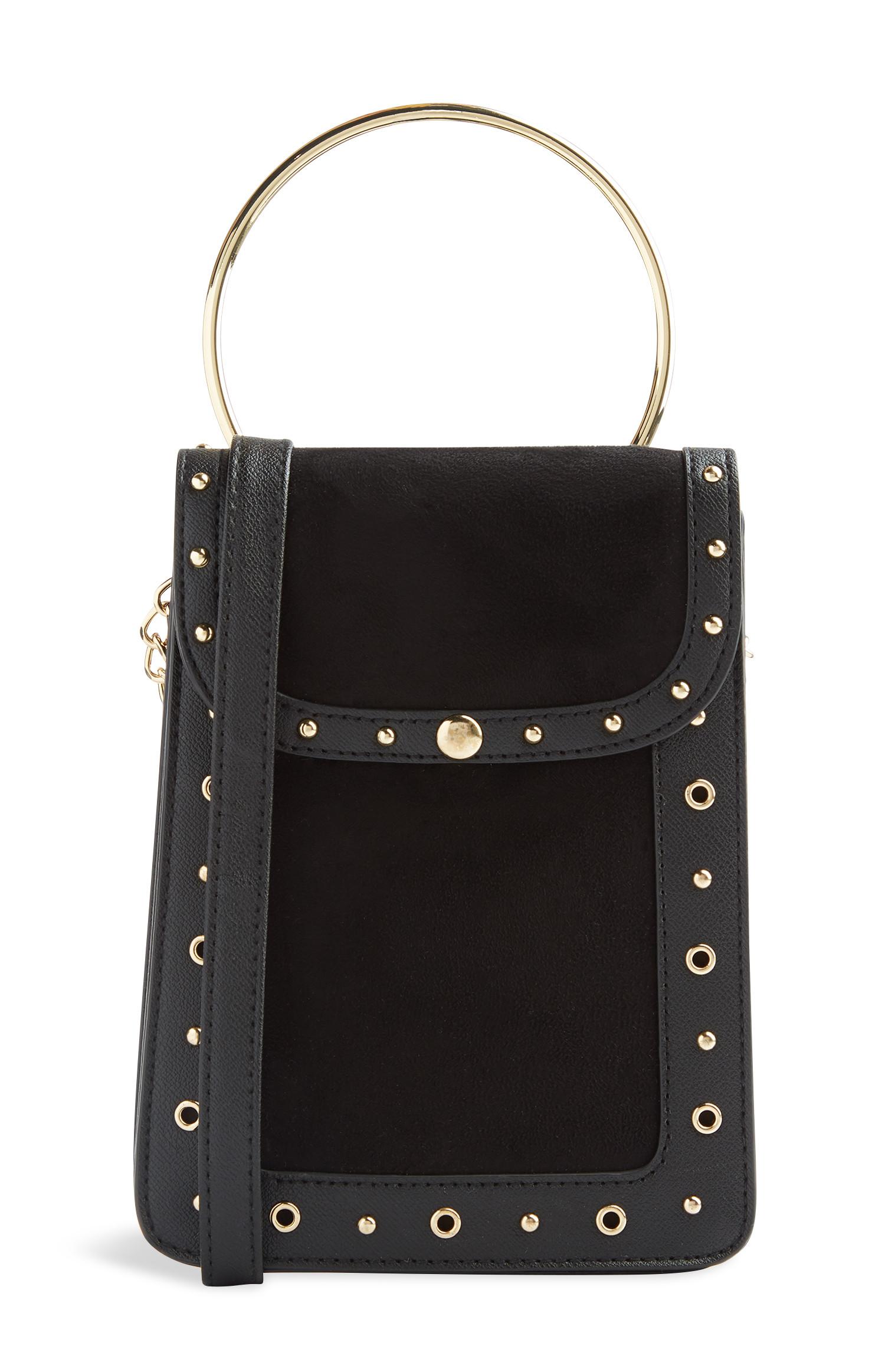 Black Ring Handle Bag | Cross body bags & Satchels | Bags purses | Womens | Categories | Primark UK
