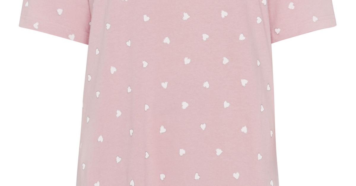 Sustainable Pink Polka Dot Dress | Nightie | Pyjamas | Womens | Categories | Primark UK