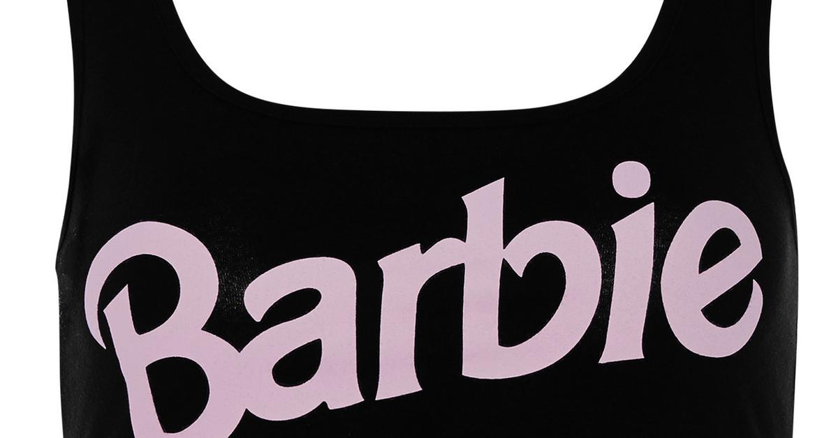 Barbie Pyjama Crop Top | Pyjamas | Womens | Categories