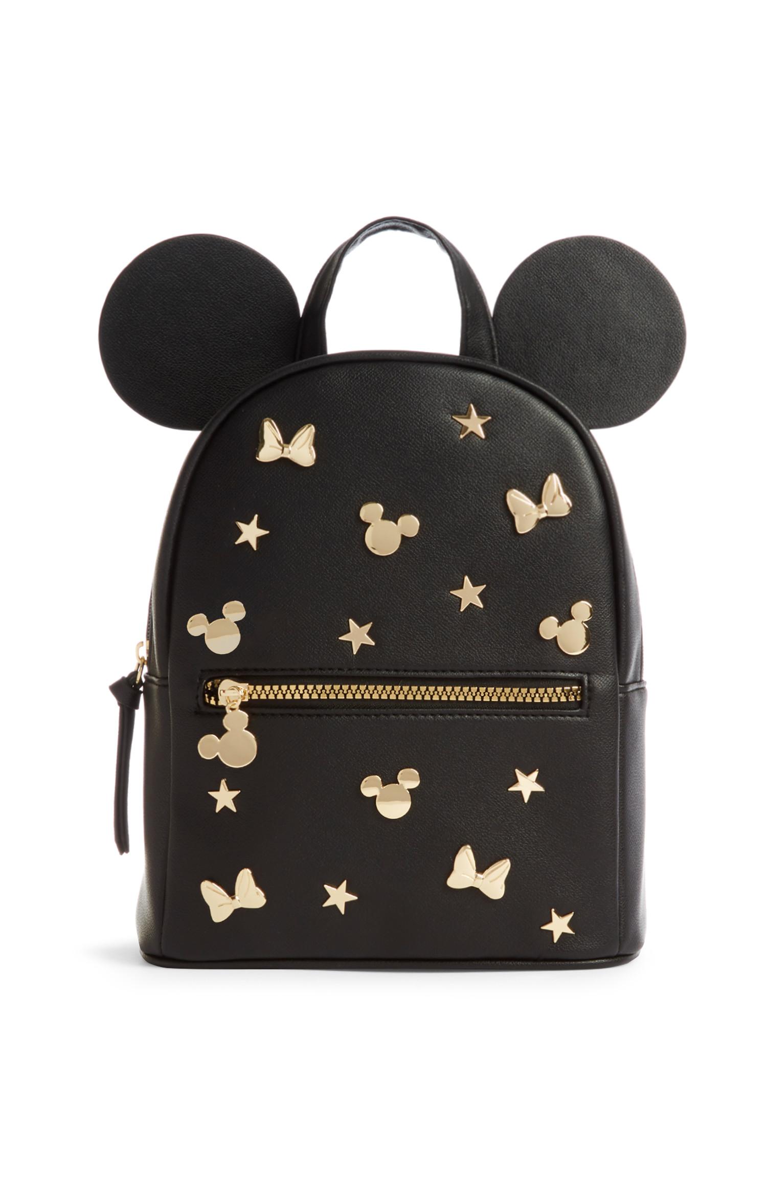 Black Studded Mickey Mouse Backpack | Bags purses | Womens | Categories | Primark UK
