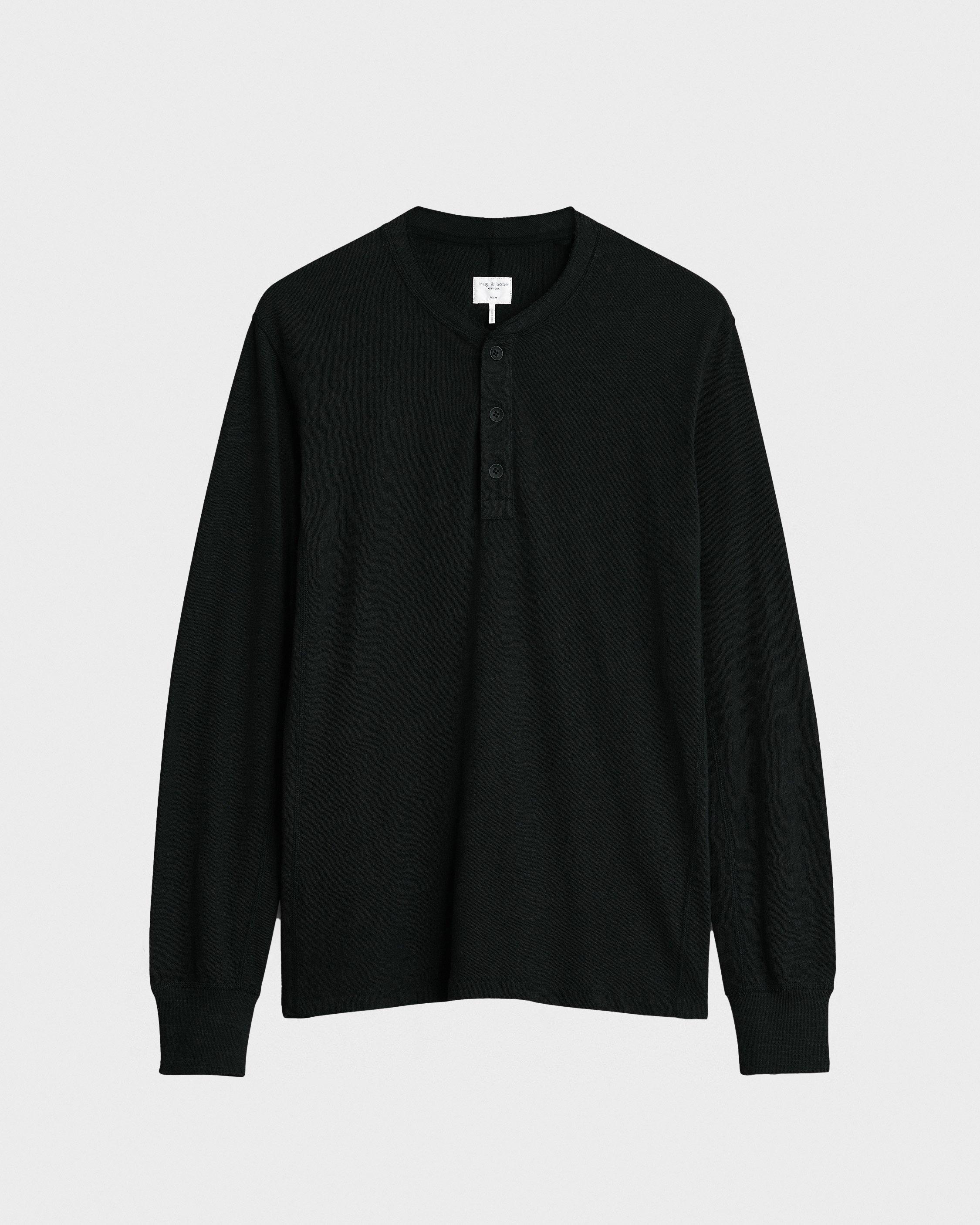 rag & bone Classic Flame Henley Tee