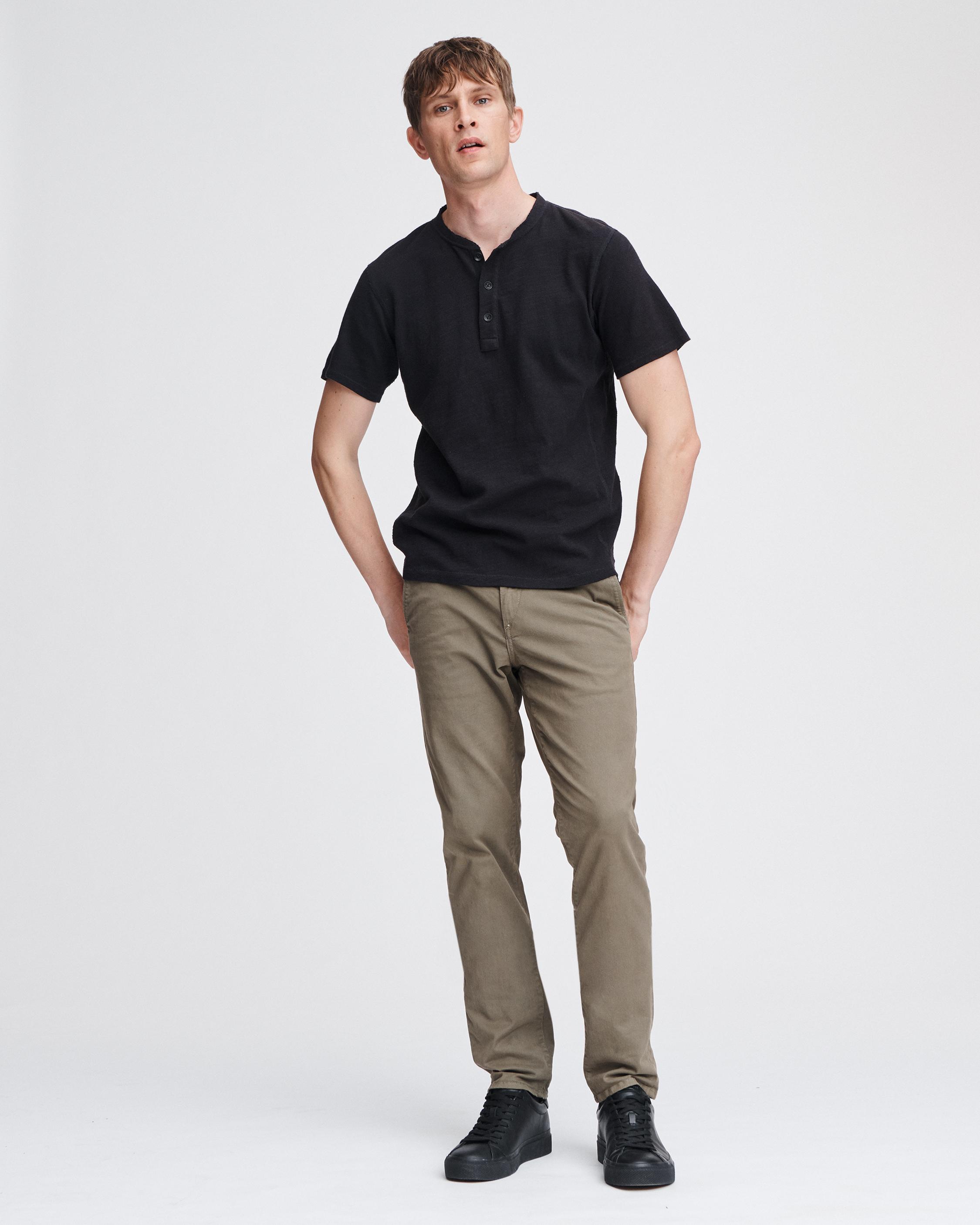 RAG & BONE CLASSIC SHORT SLEEVE HENLEY