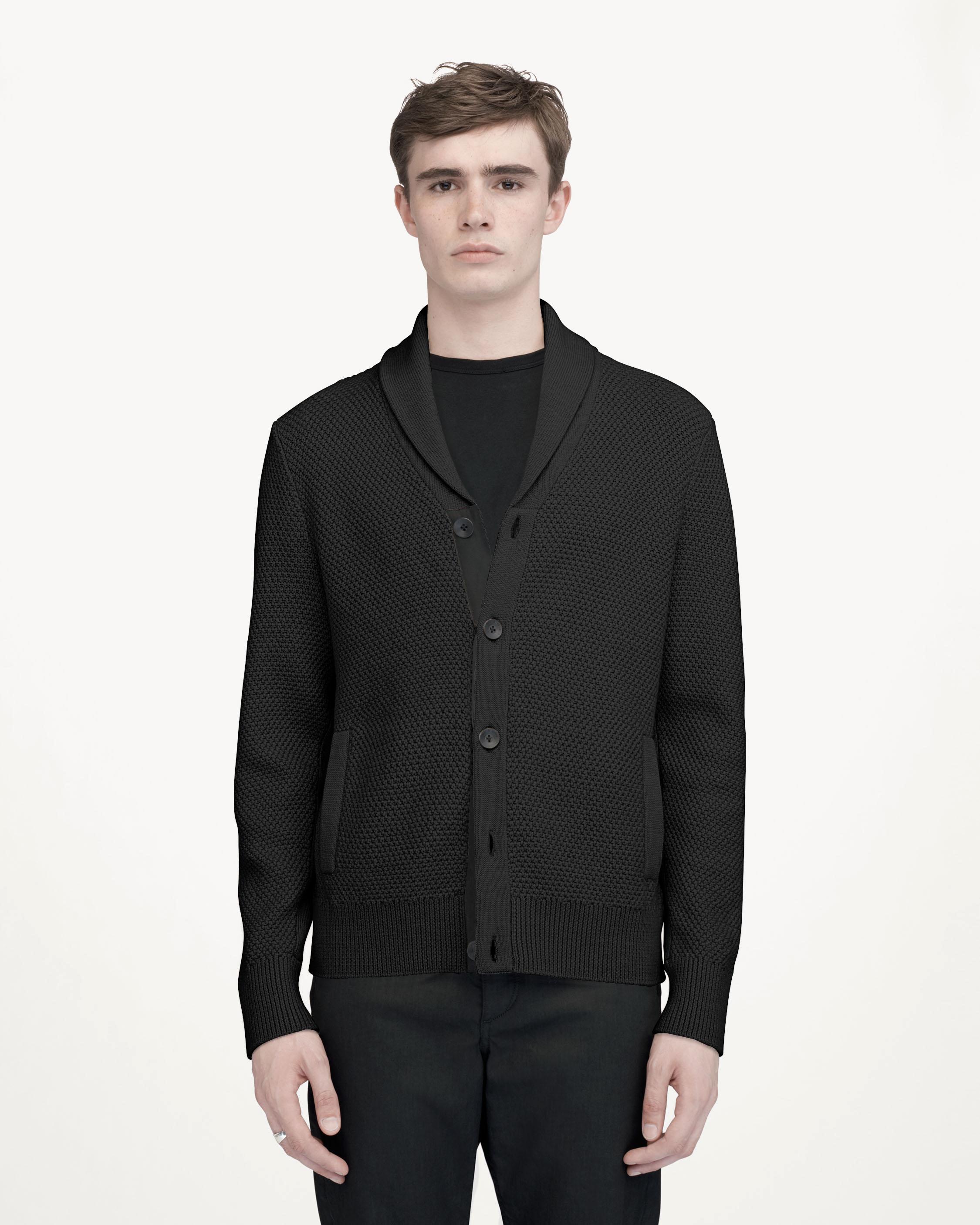 rag and bone cardiff shawl cardigan