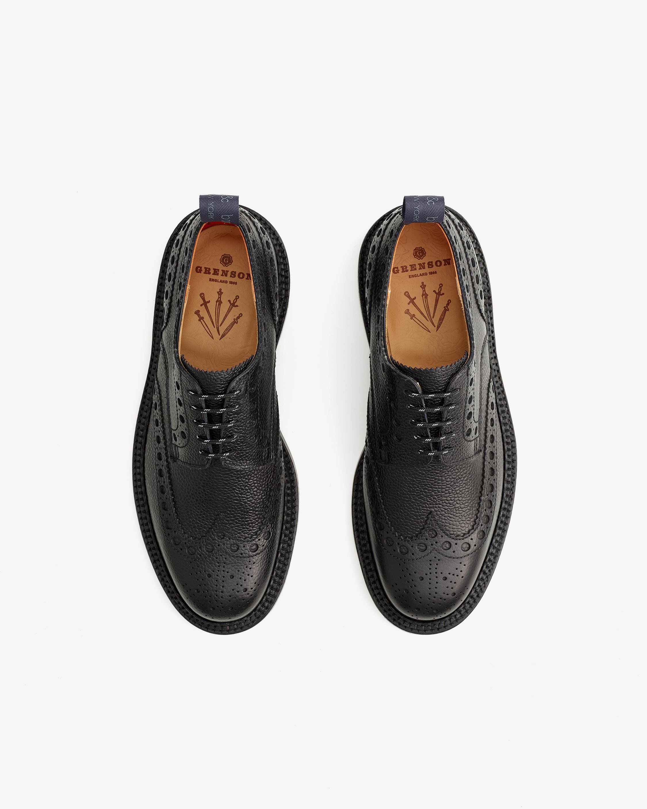 Grenson Triple Welt Men's Brogue Shoes 