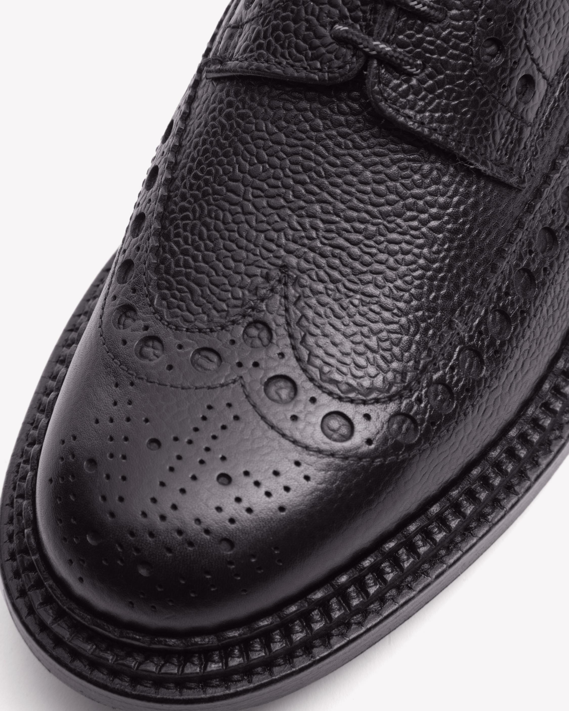 grenson triple welt black