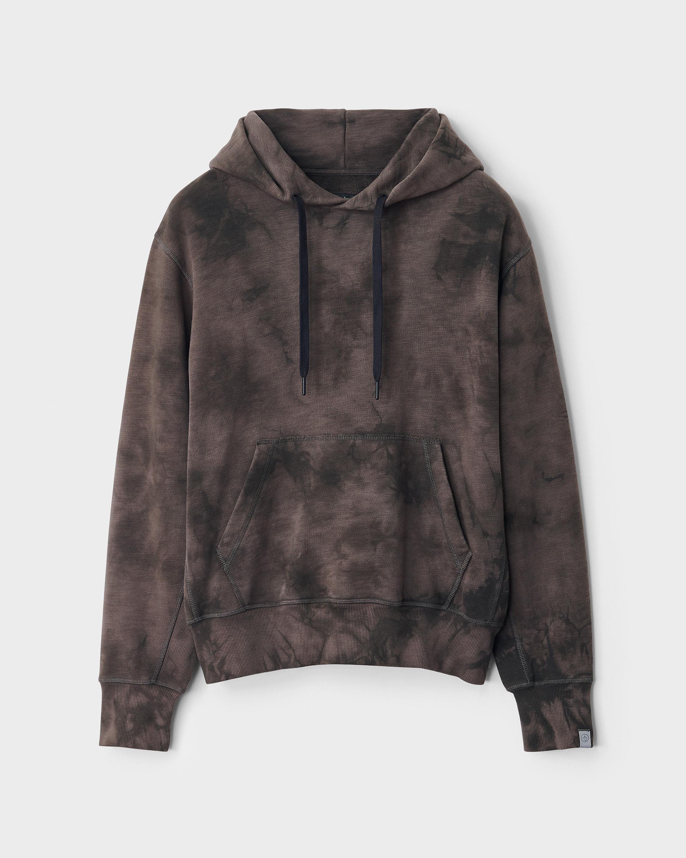 null Damon Tie Dye Cotton Hoodie