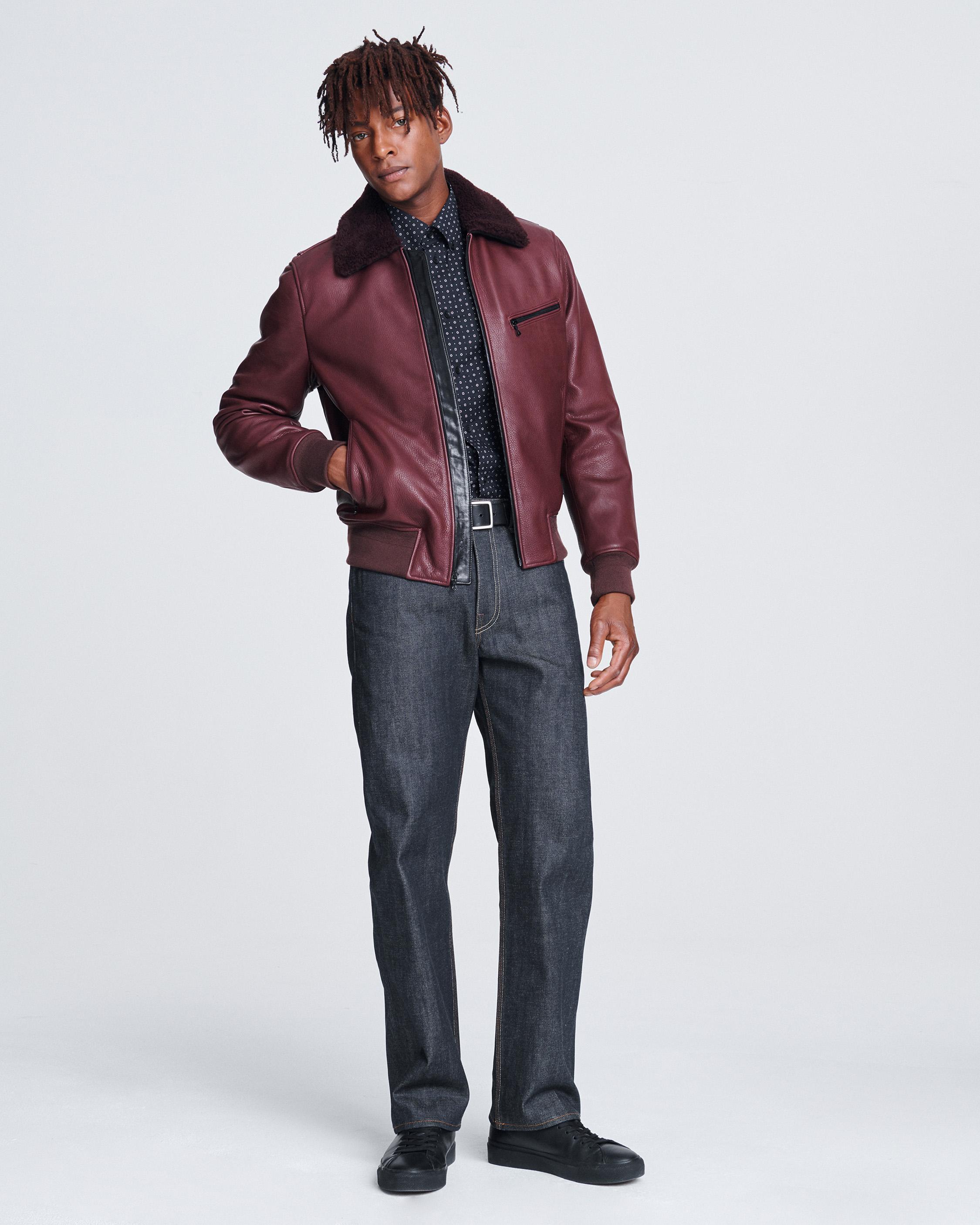 rag and bone flight jacket