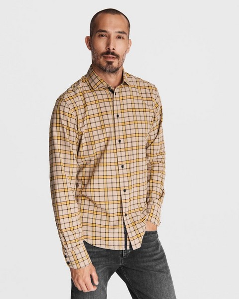 RAG & BONE Flannel Rove Cotton Shirt