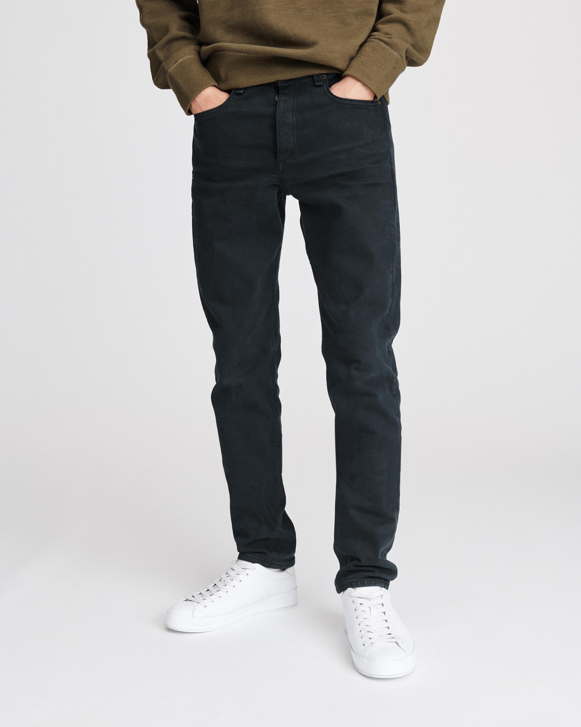 men's elastic waist jeans