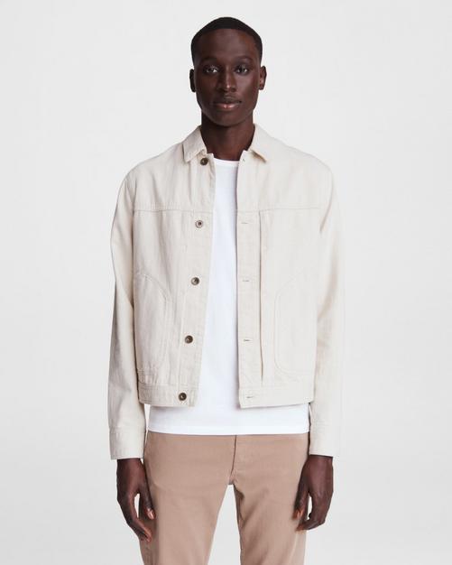 Hemp Blend Broken Twill Shop Jacket | Men Coats & Jackets | rag & bone