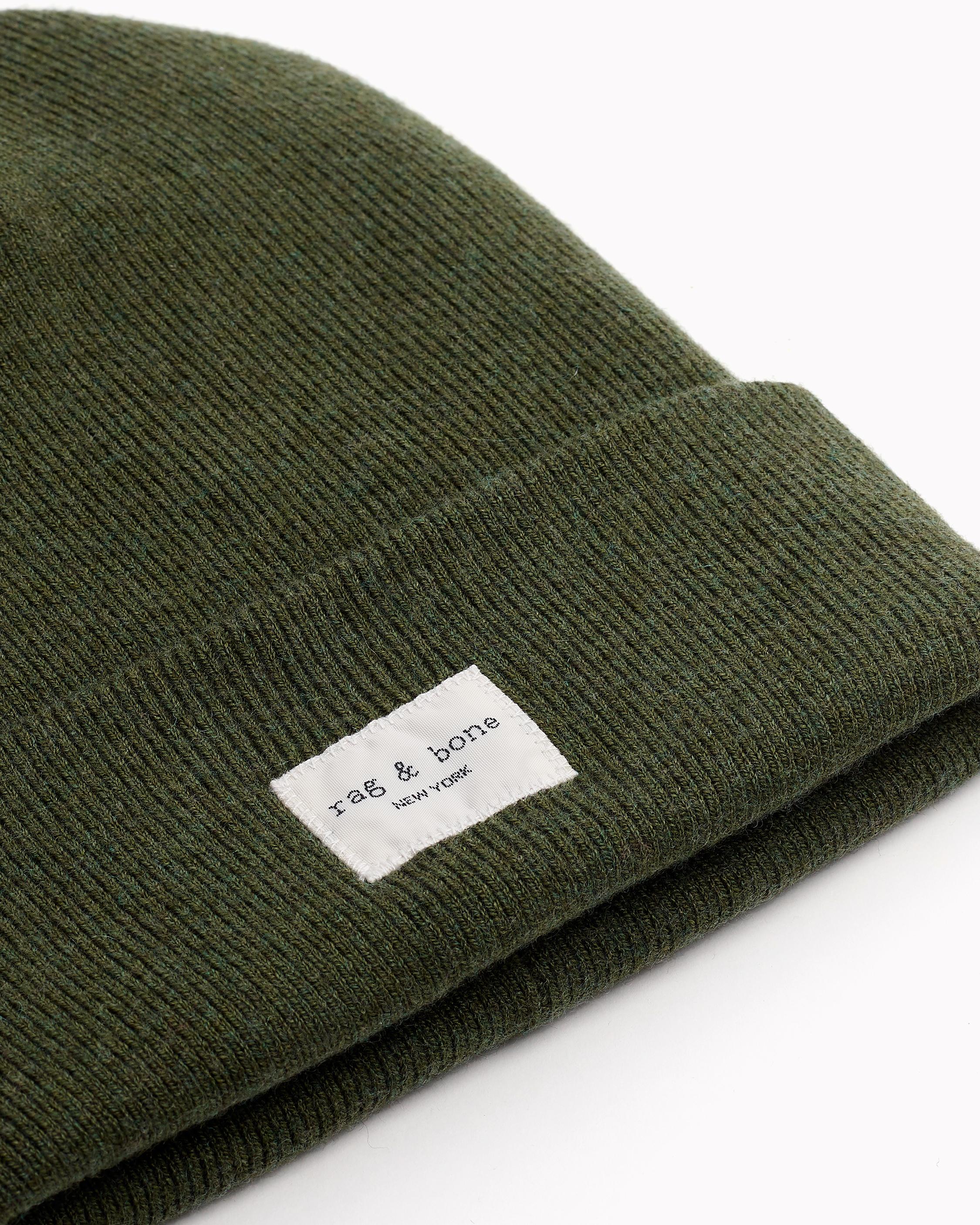 Addison Merino Wool Foldover Beanie Rag Bone