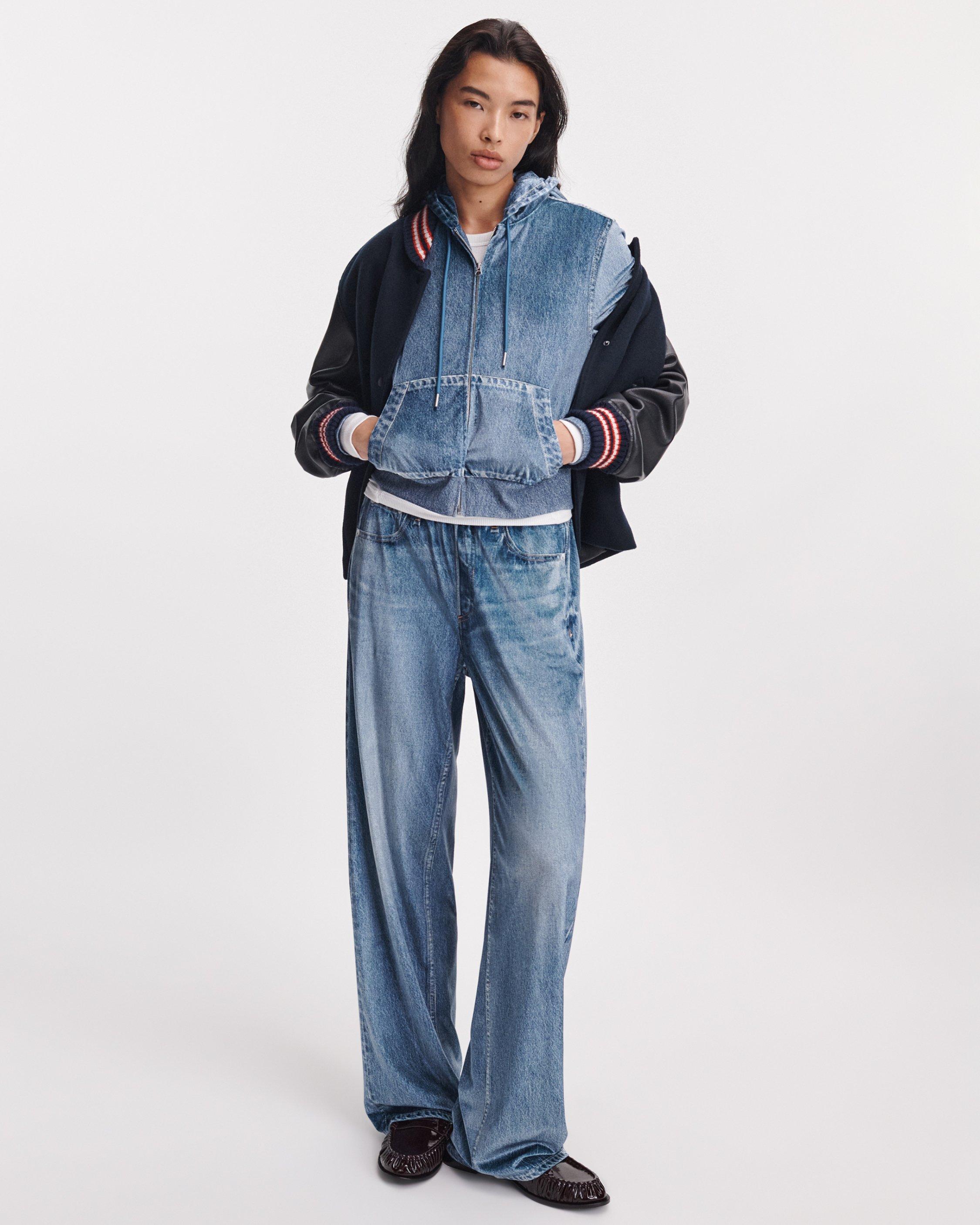 rb Miramar Velvet Wide-Leg Pants