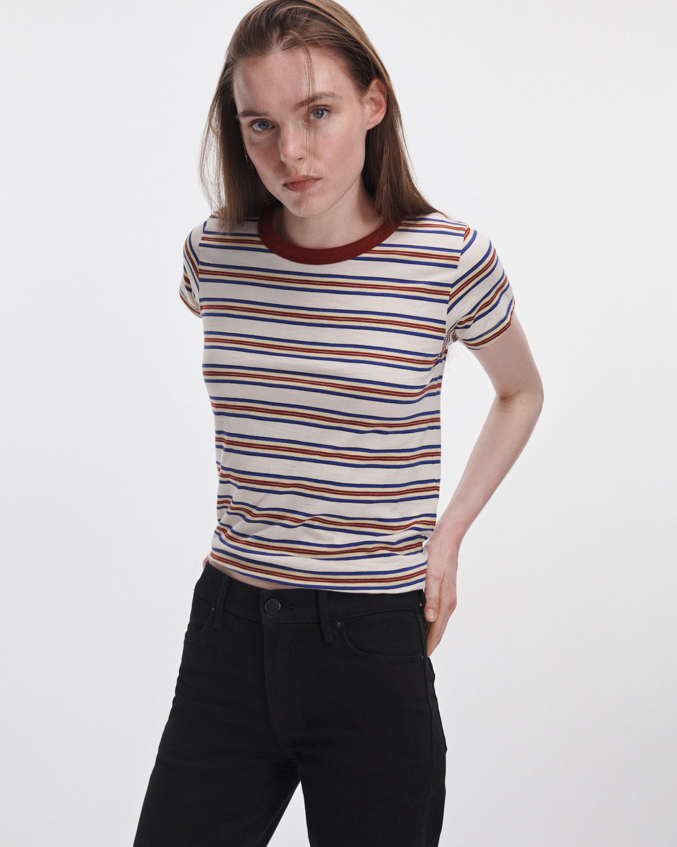 The Slub Striped Tee
