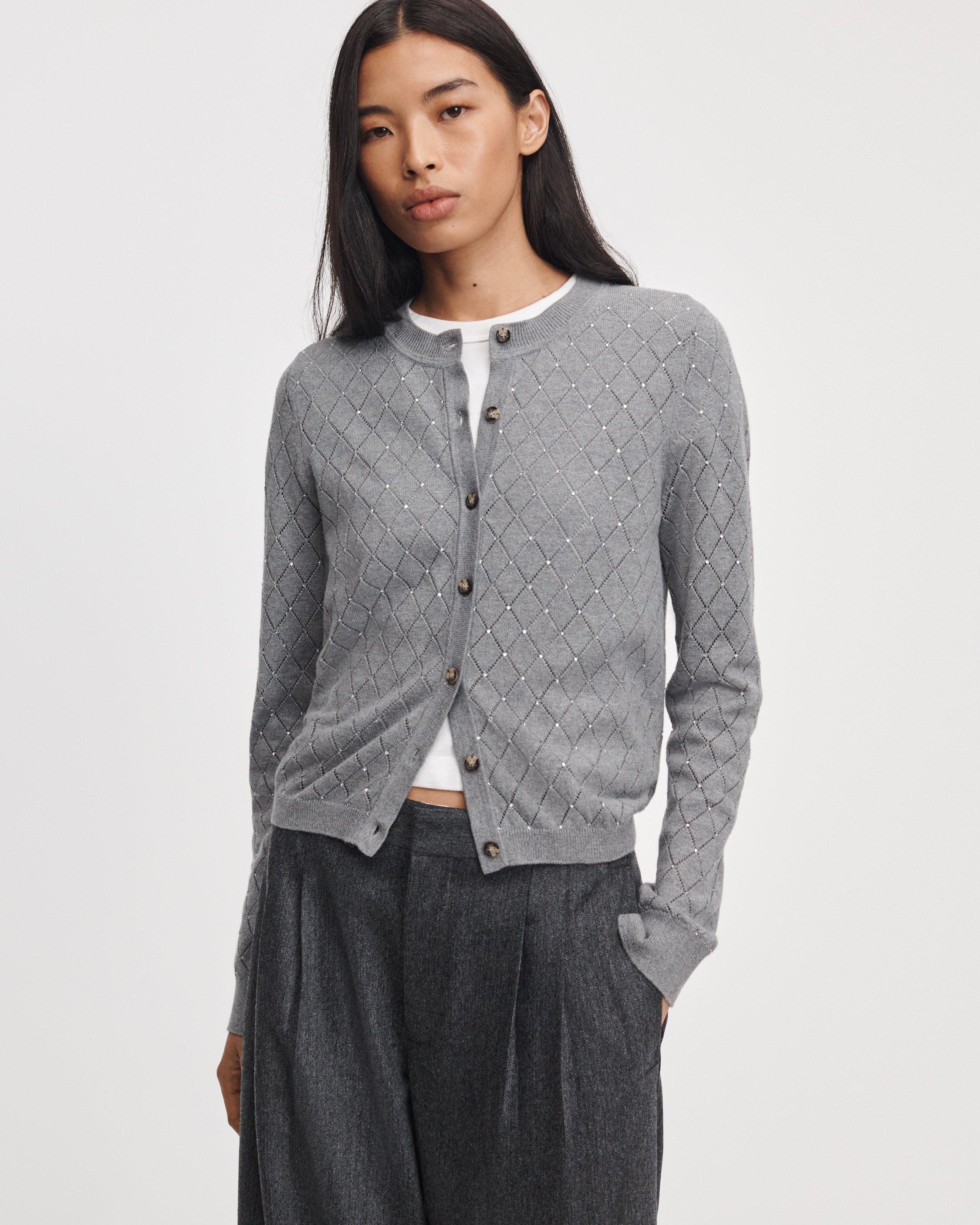 Archie Jewel Cashmere-Blend Cardigan
