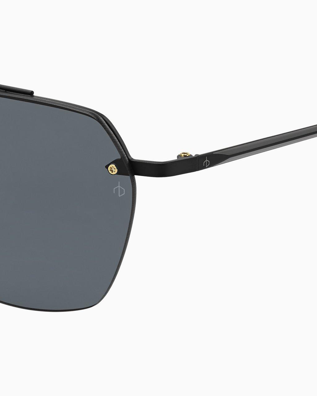 Rhy Navigator Sunglasses in Matte Black for Men | rag & bone