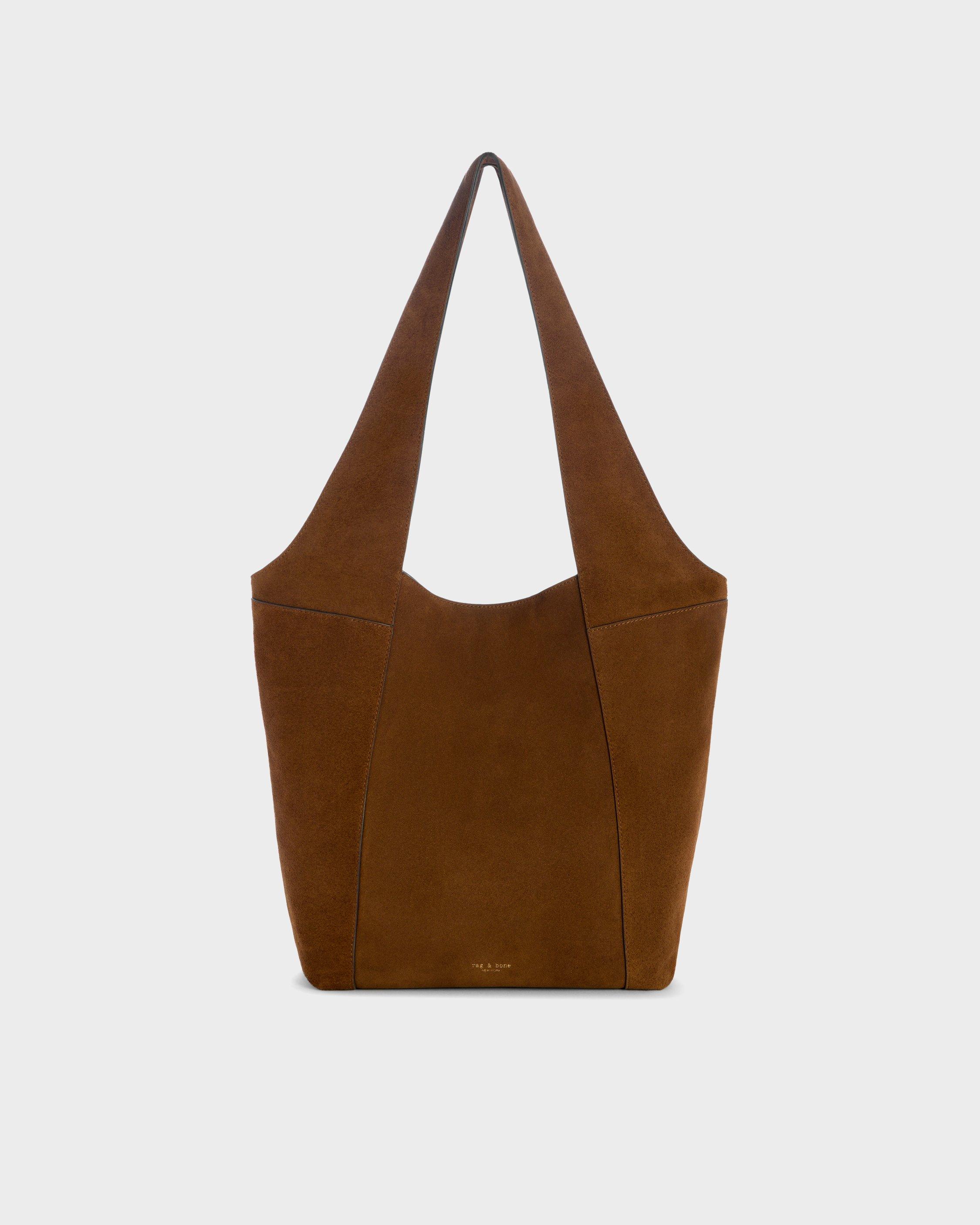 rag & bone Brayton Large Shopper Tote Bag Golden Brown One Size