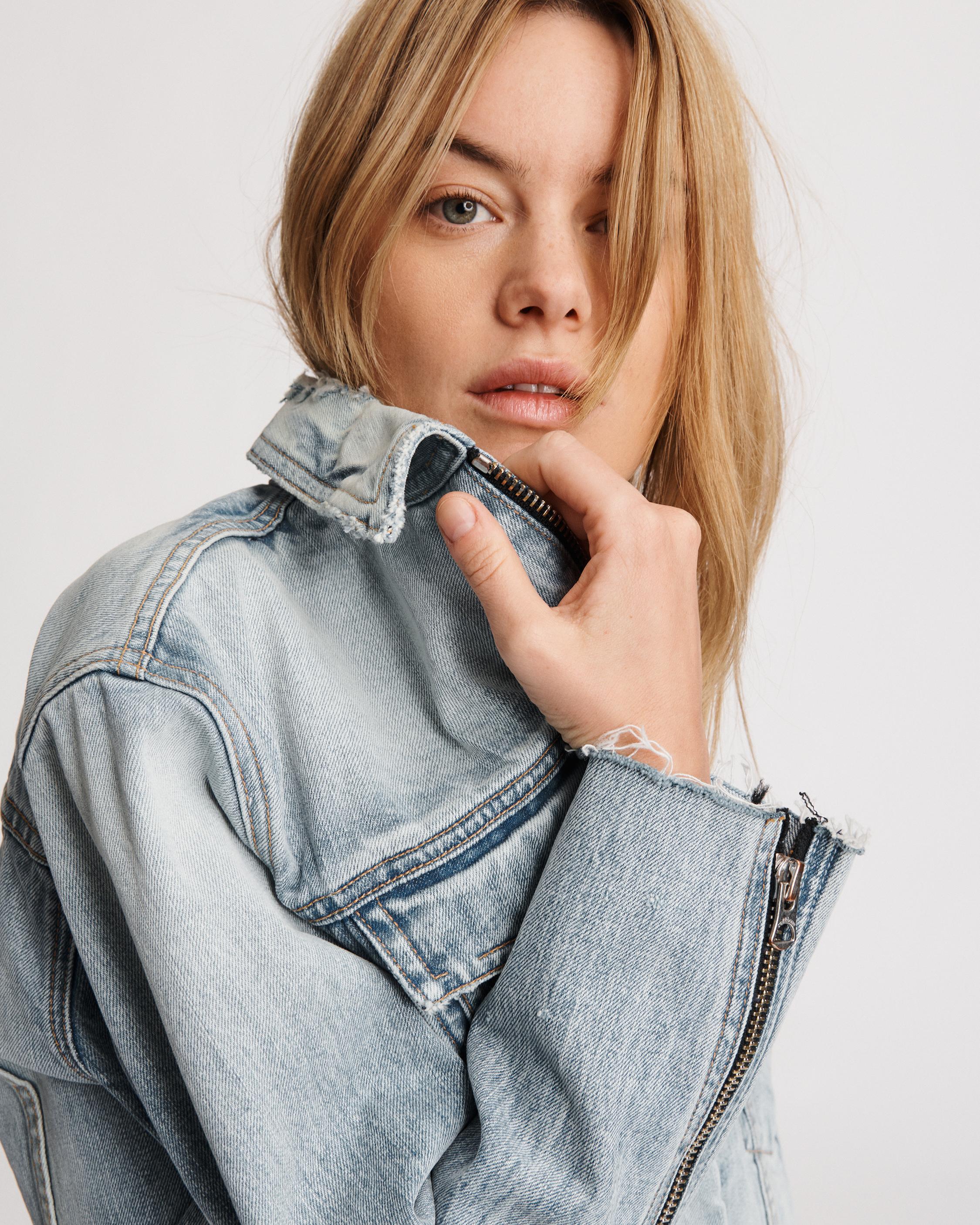 rag and bone oversized denim jacket