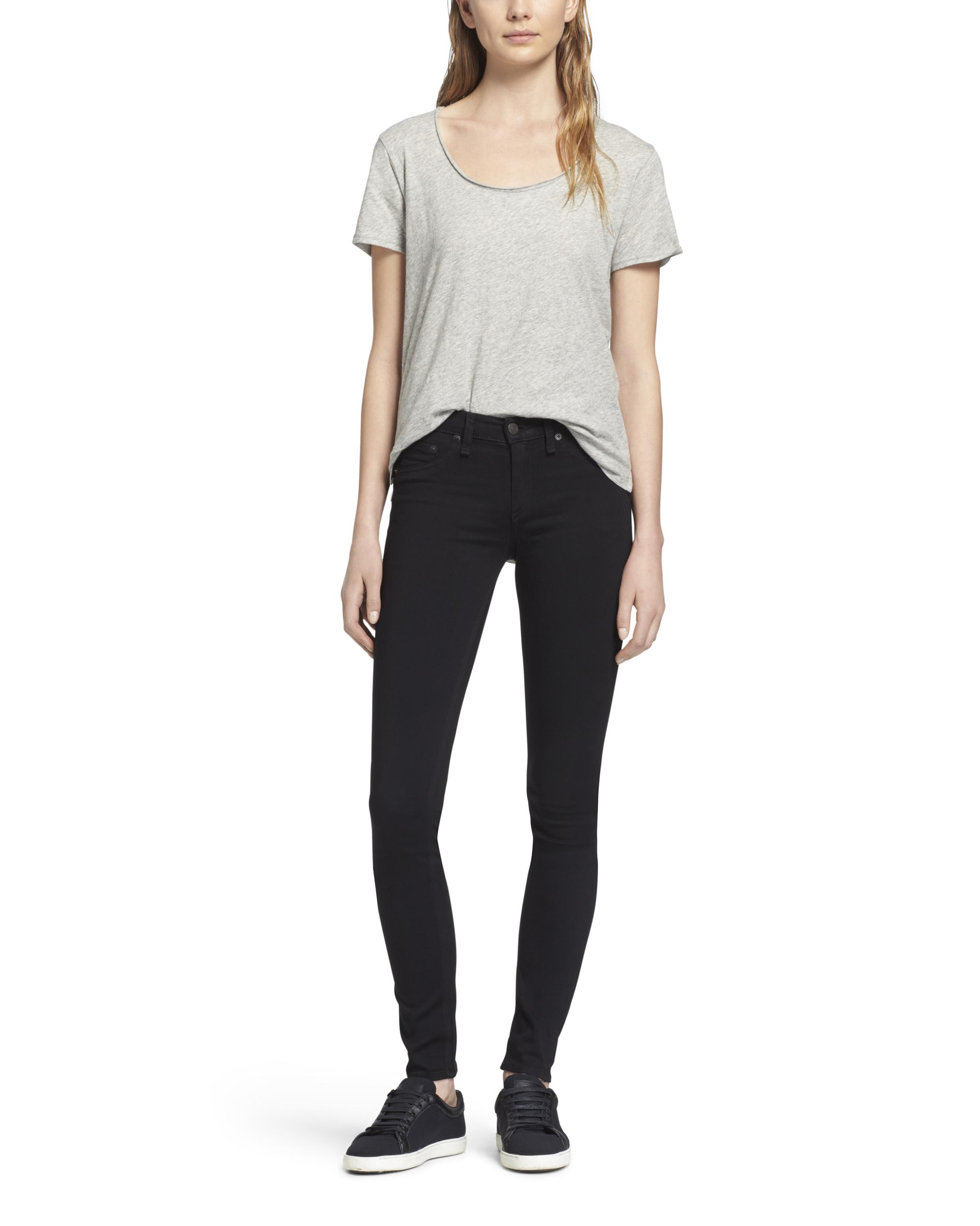 rag and bone black legging jeans