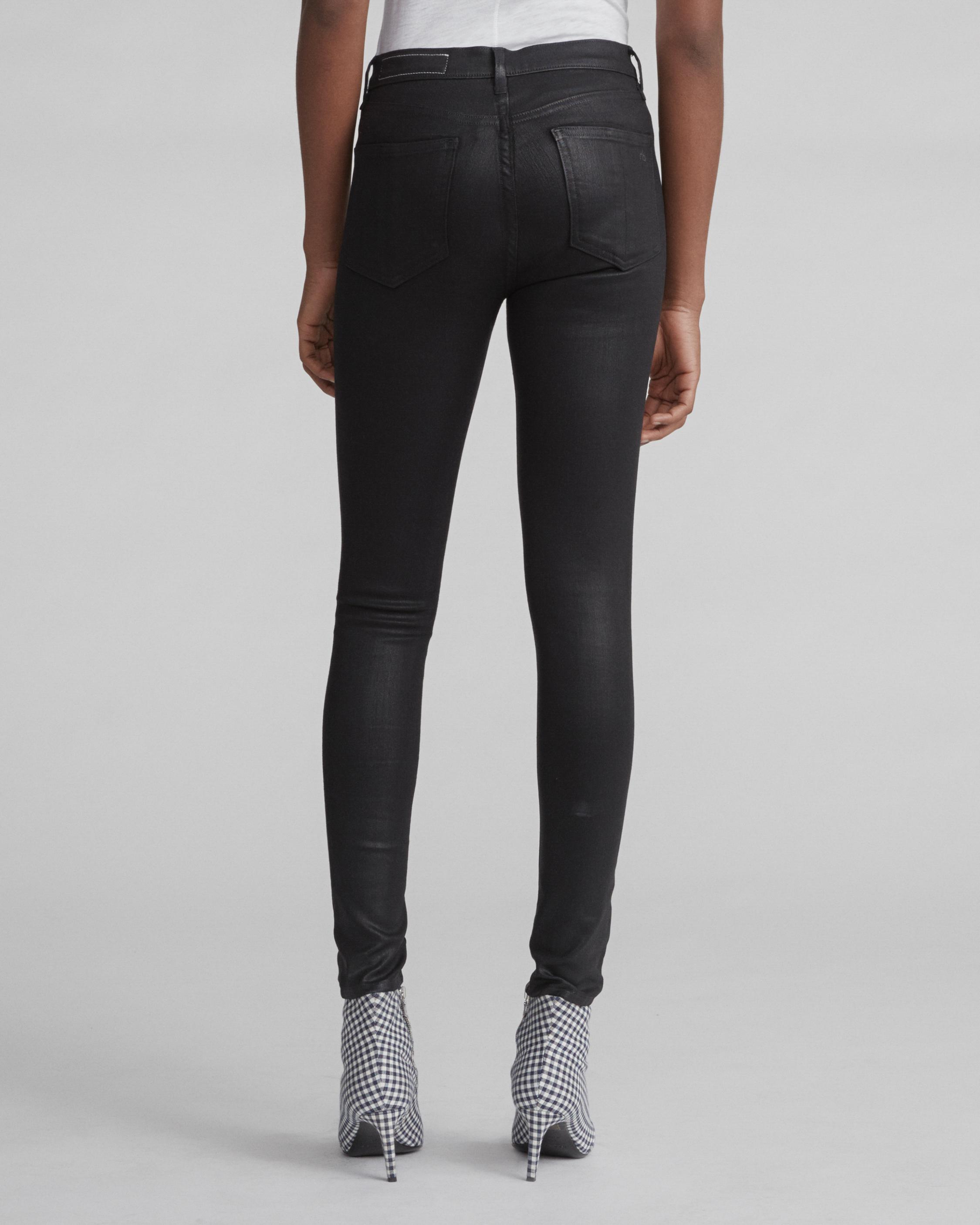 rag and bone coated jeans