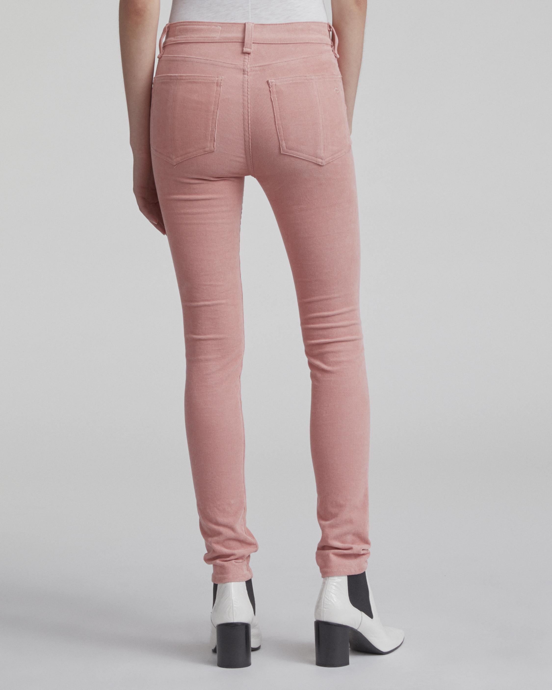 rag and bone pink jeans