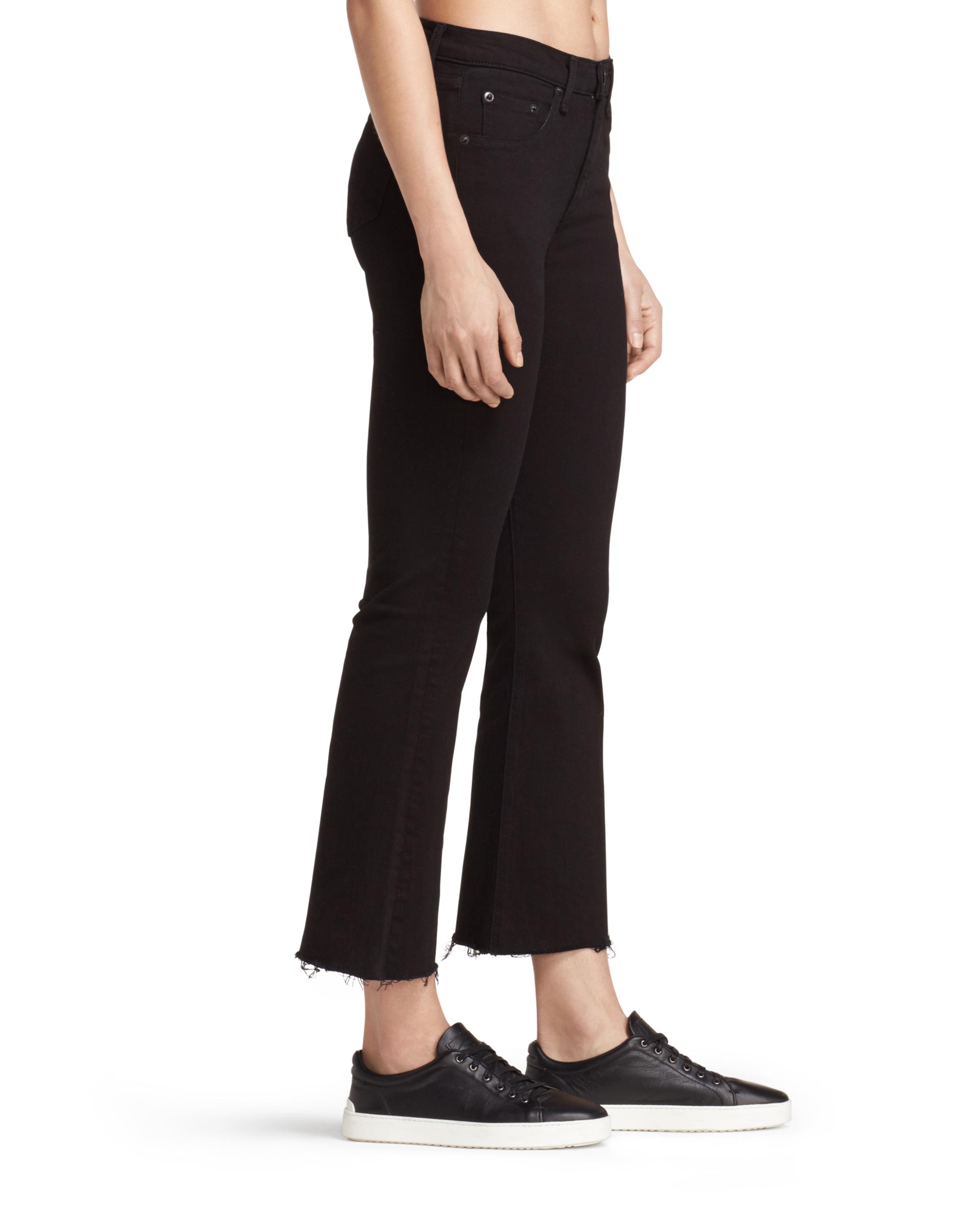 rag and bone 10 inch crop flare