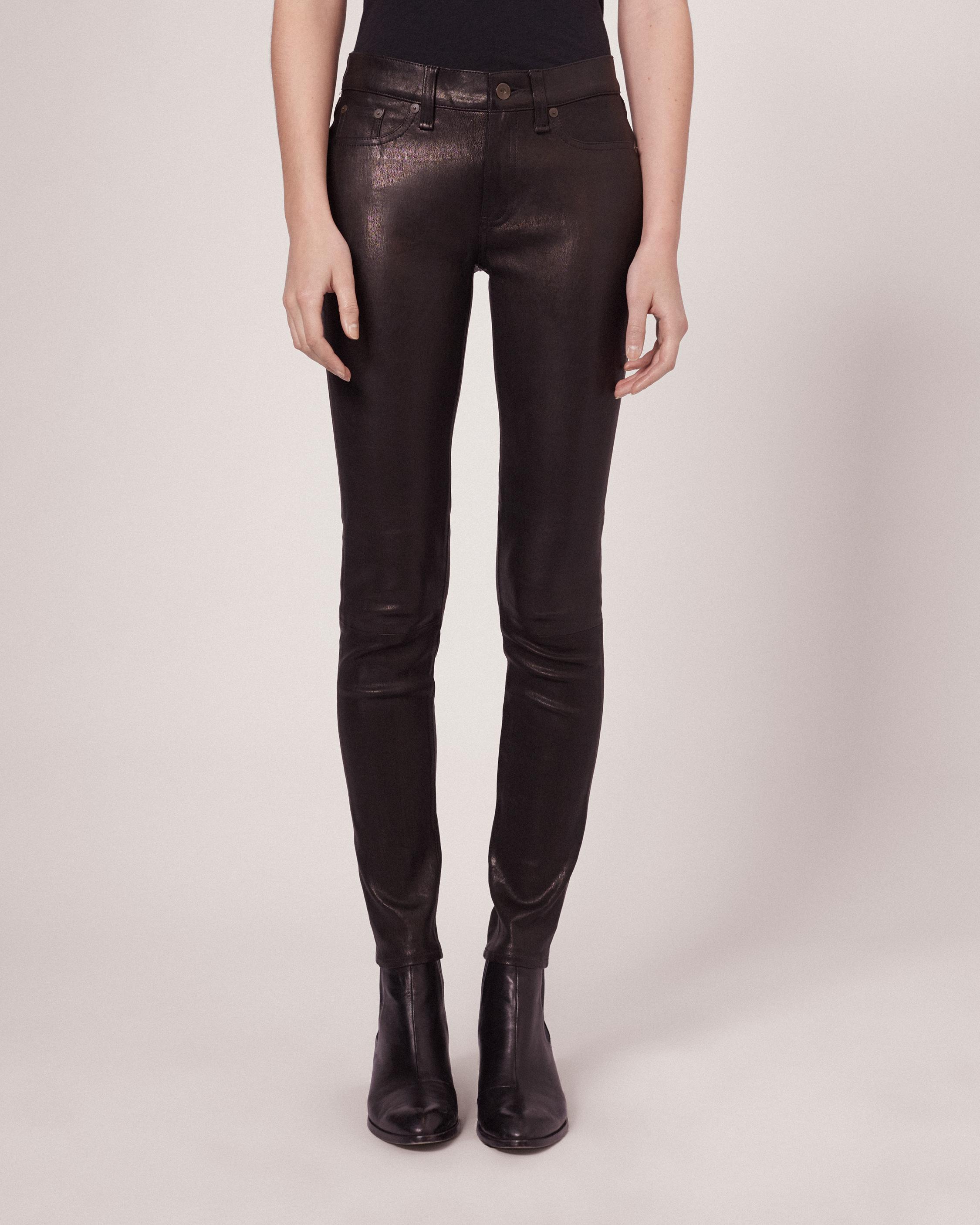 rag & bone leather jeans