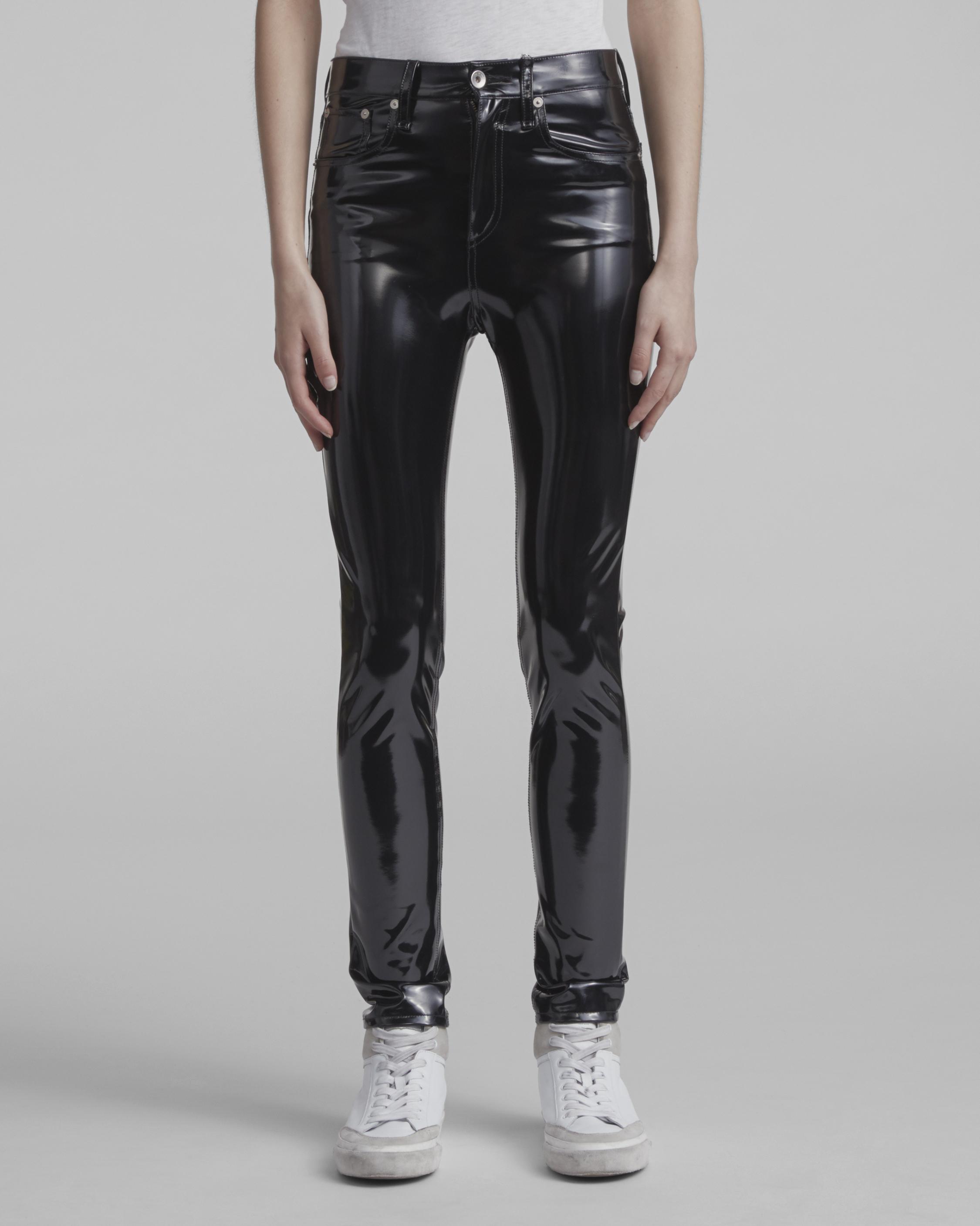 rag and bone vinyl pants