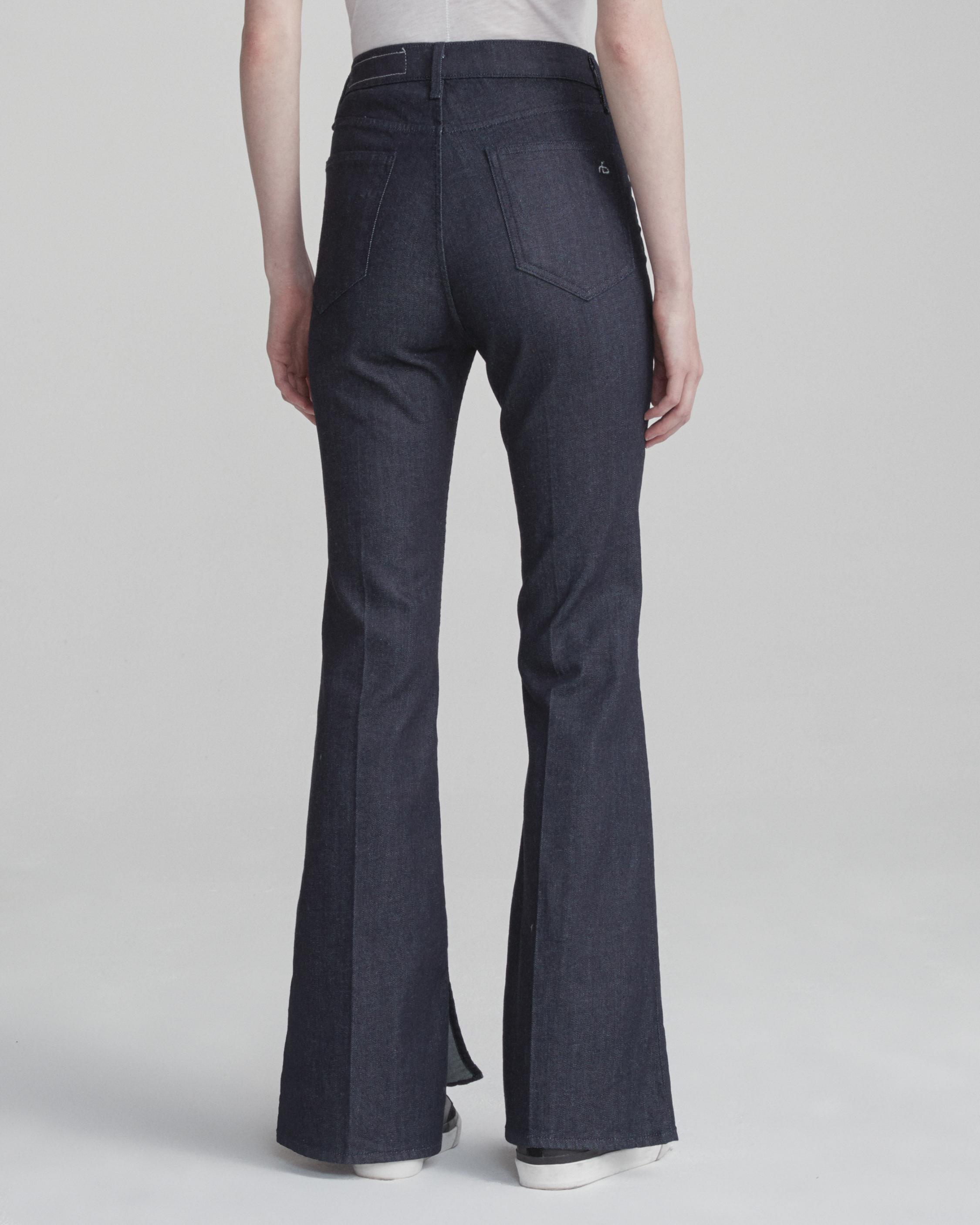 girls denim trousers